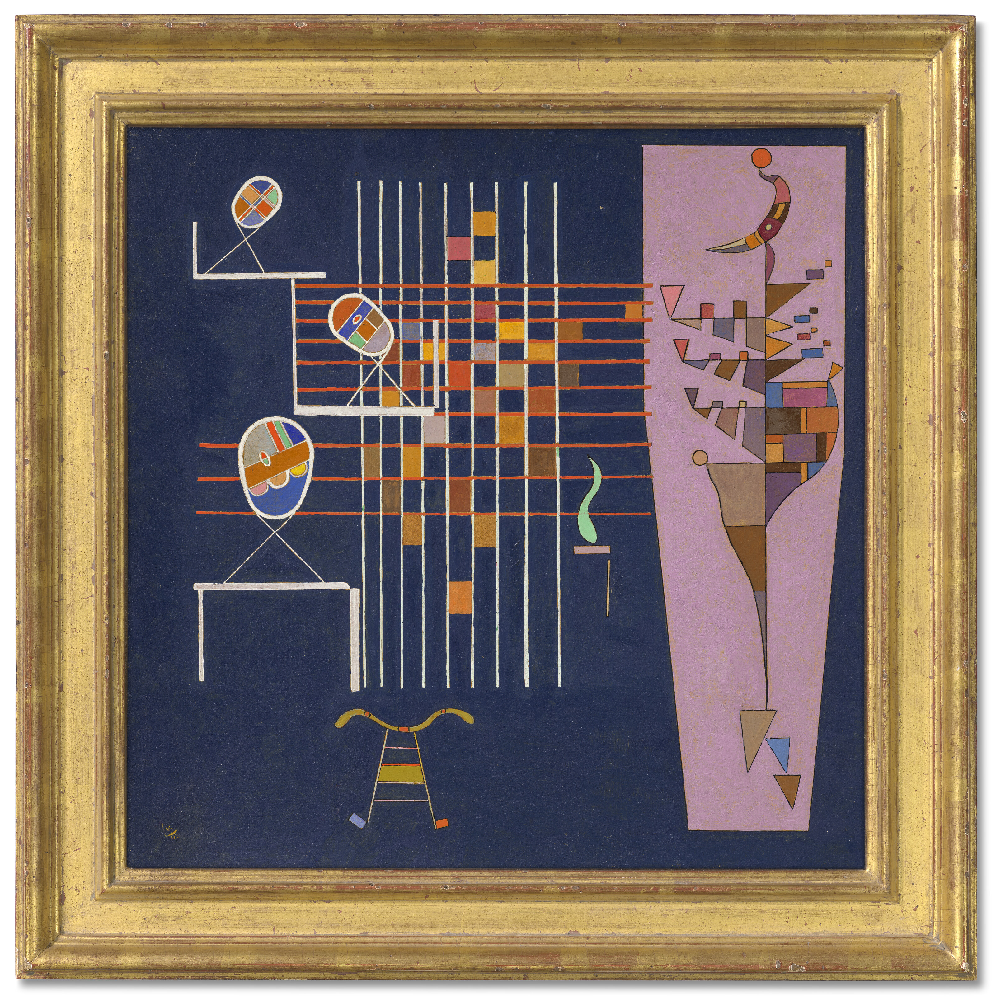 Wassily Kandinsky — Три овала, изображение 2