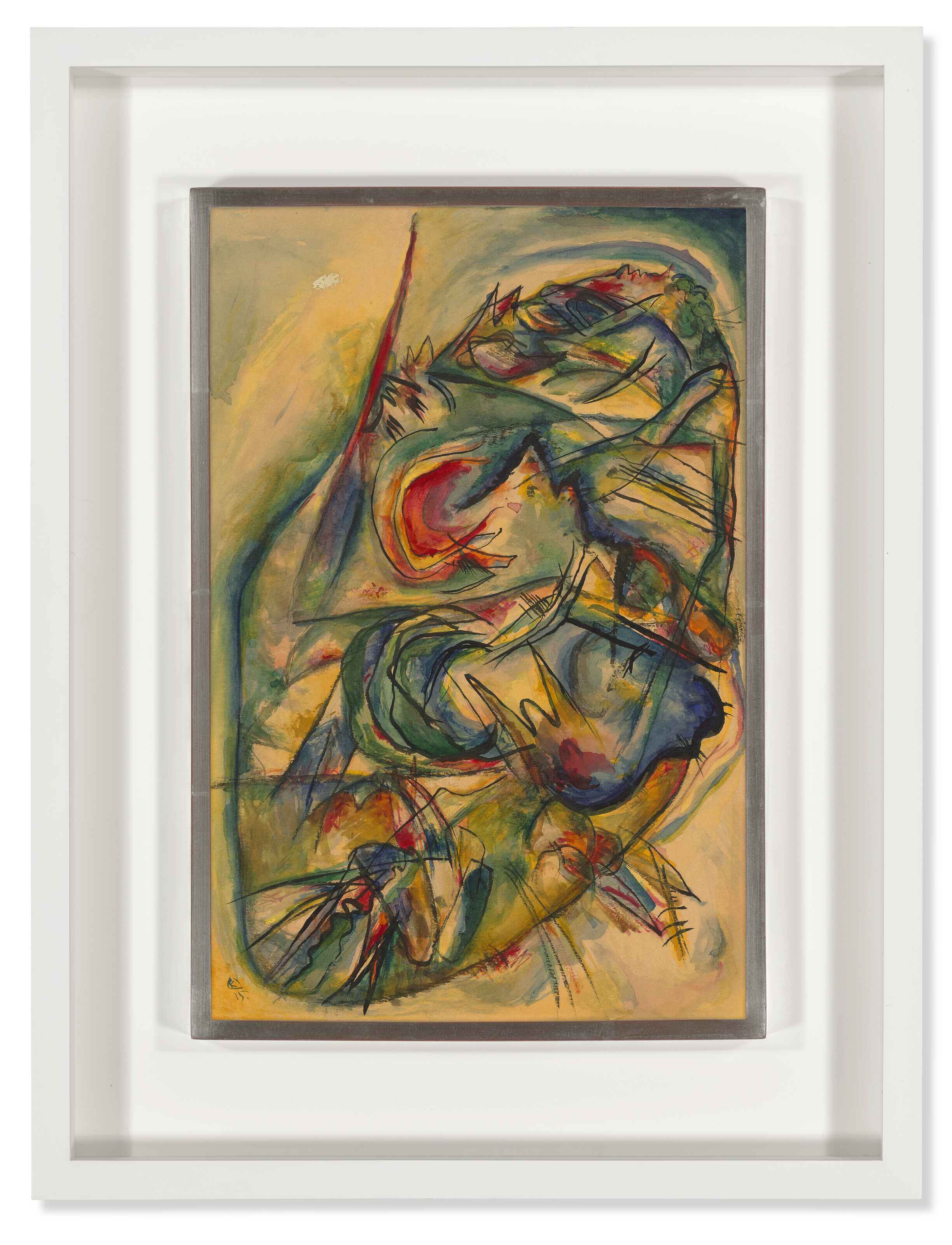 Wassily Kandinsky — Он титель (импровизация), изображение 2