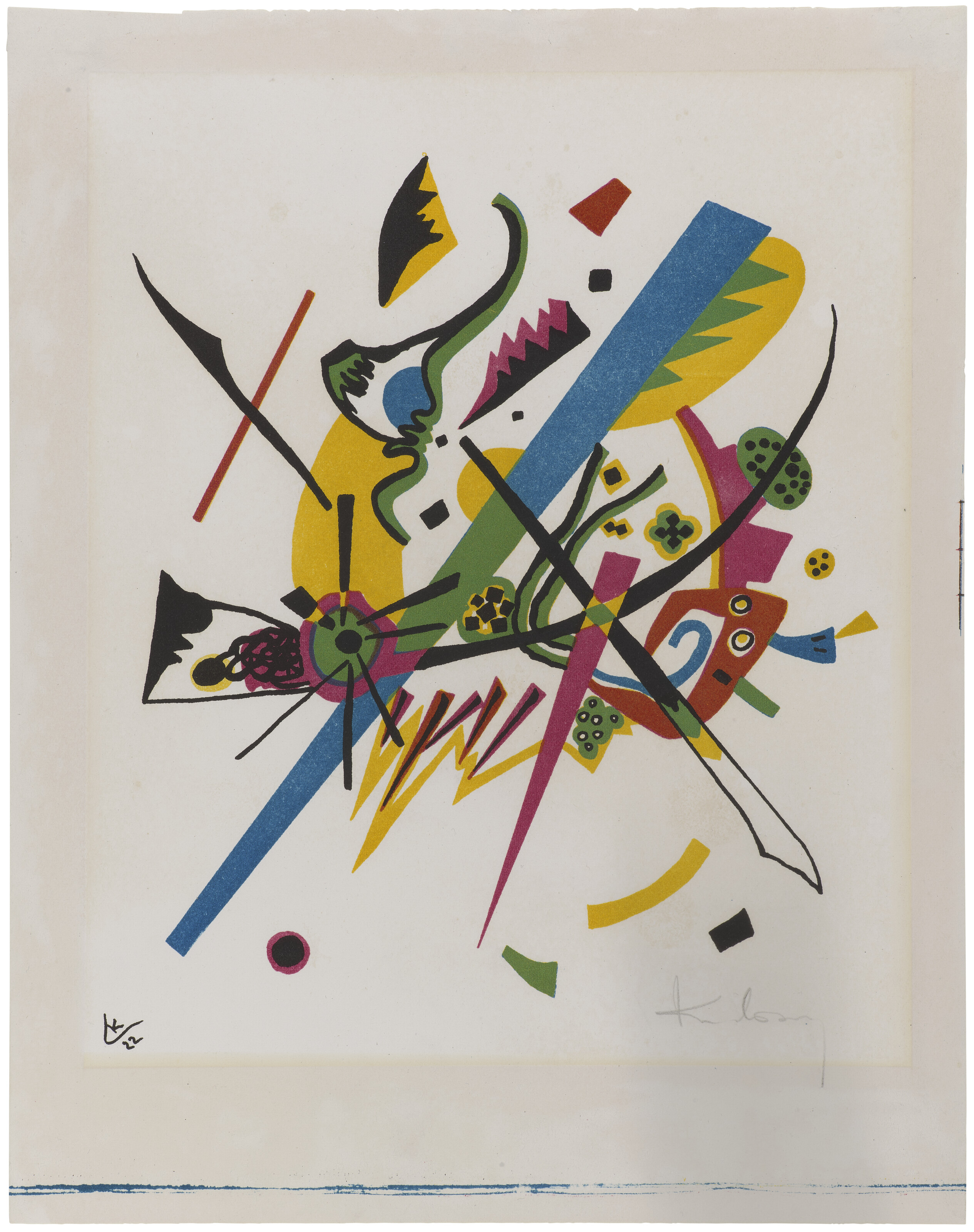 Wassily Kandinsky — Кляйне Велтен Я, из Кляйне Велтен, изображение 3