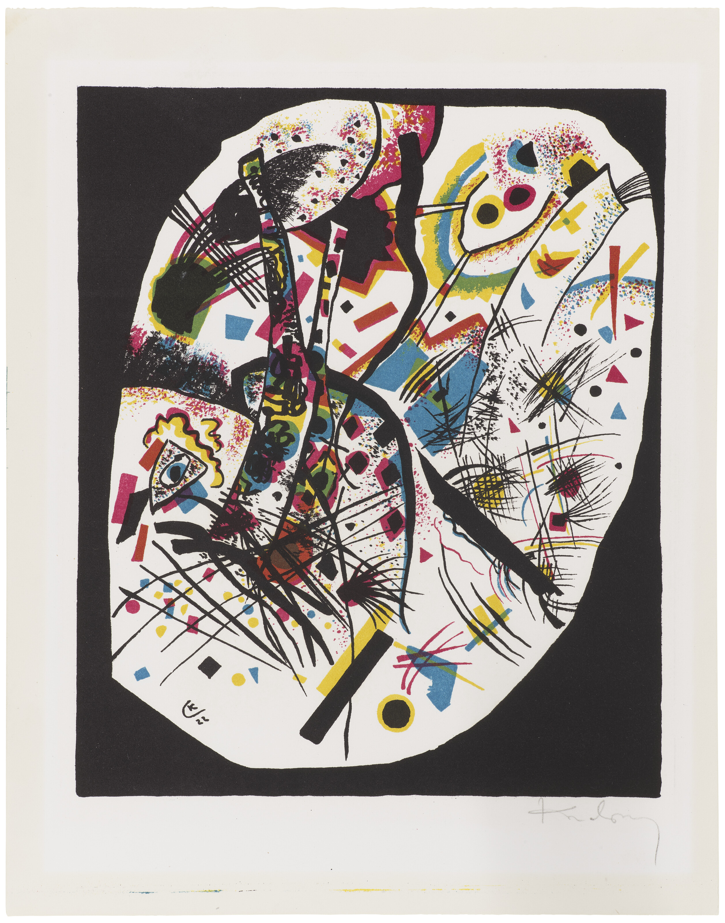Wassily Kandinsky — Кляйне Вельтен III, из Кляйне Вельтен, изображение 3