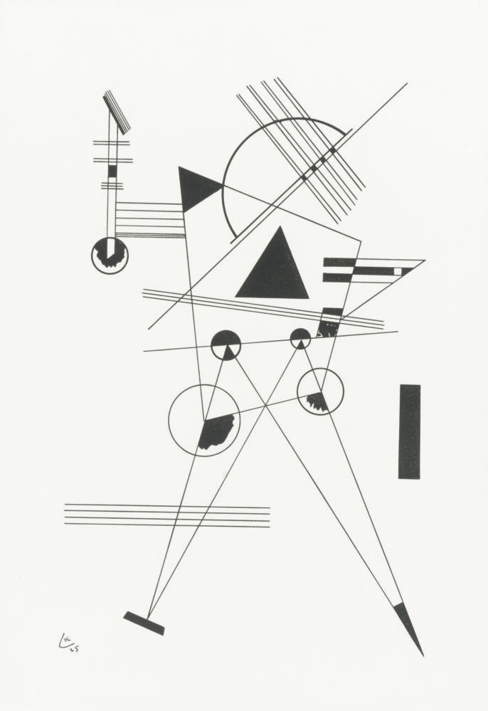 Wassily Kandinsky — Литография № I (Р. 185)
