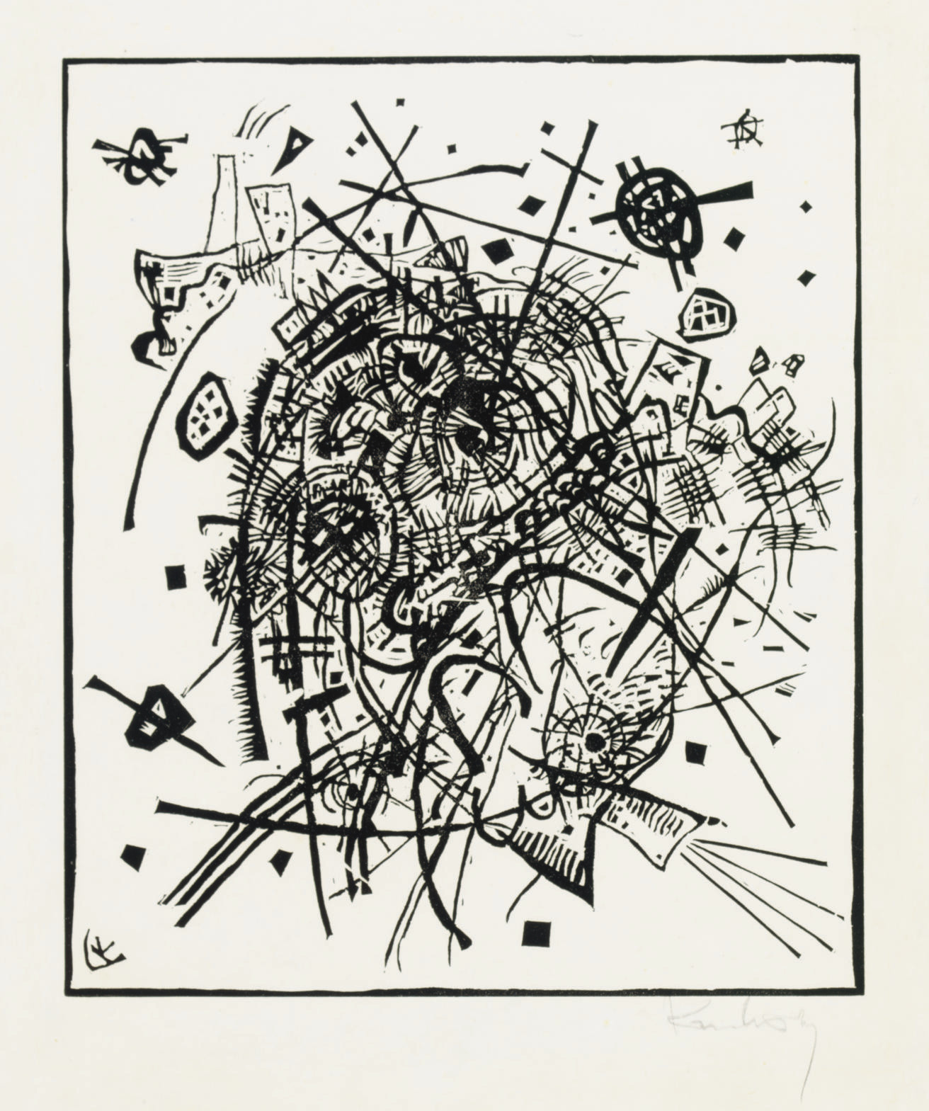 Wassily Kandinsky — Клейне Вельтен VIII (р. 171)