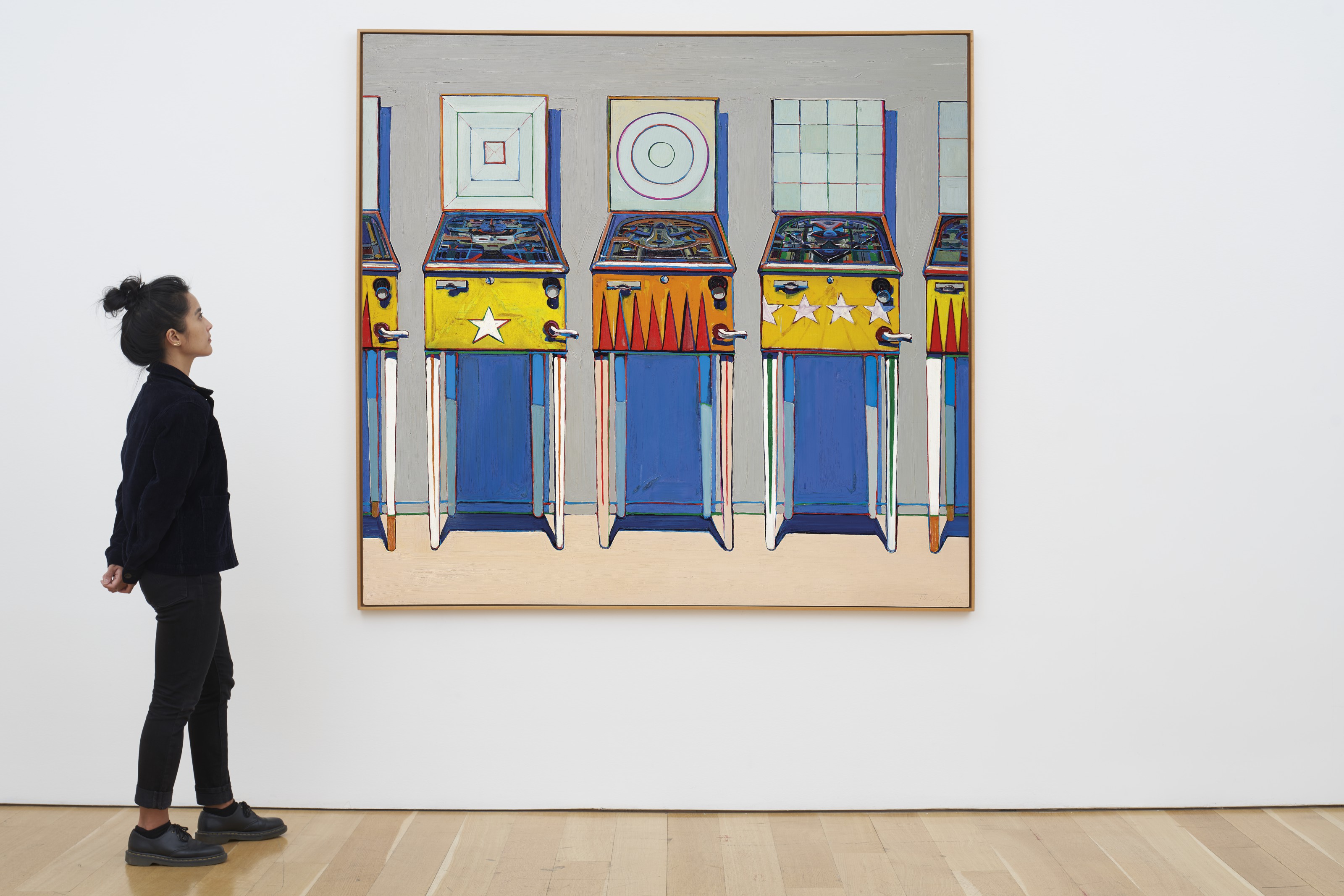 Wayne Thiebaud — Четыре автомата для игры в пинбол, изображение 2