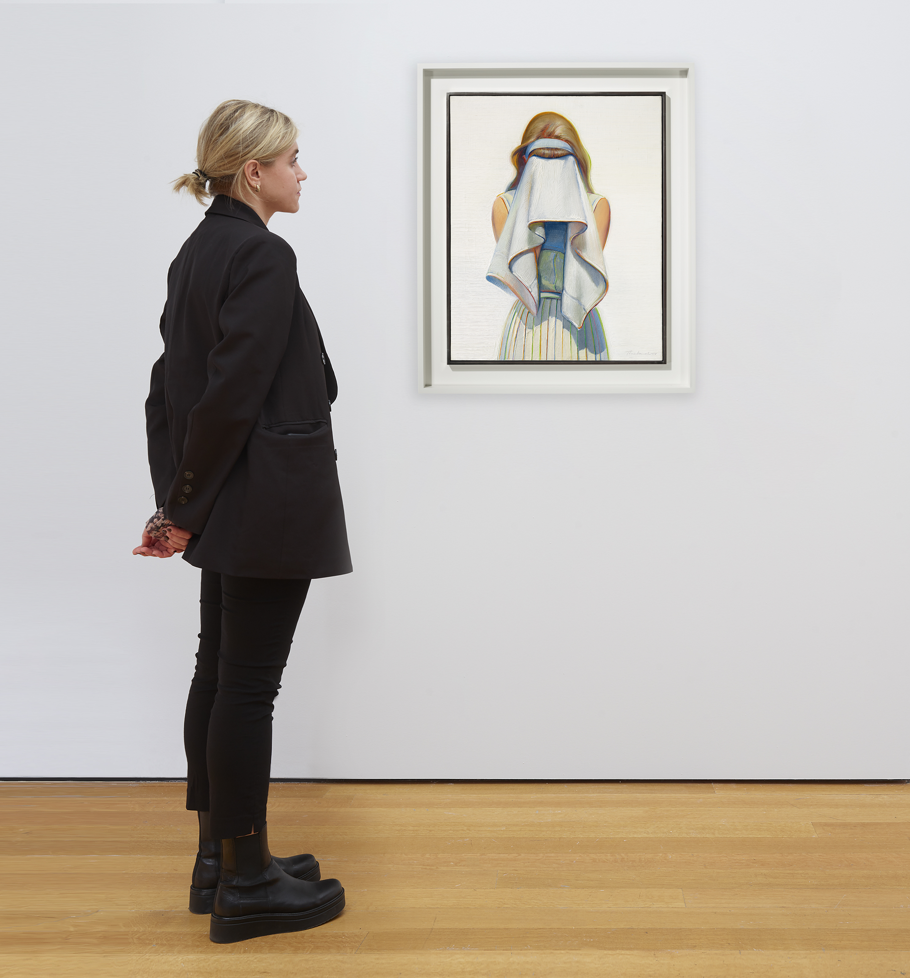Wayne Thiebaud — Вытирание полотенцем, изображение 3