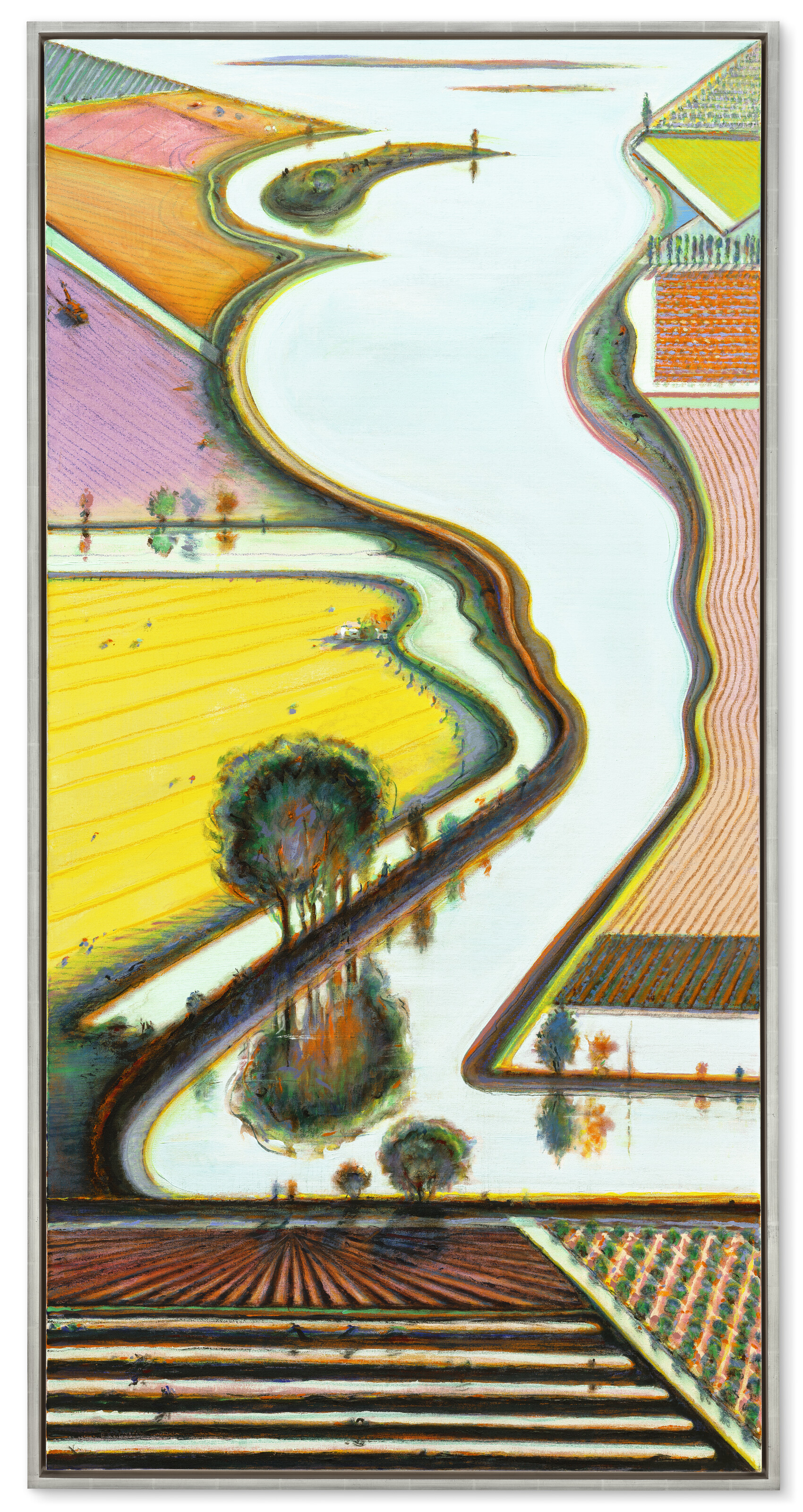 Wayne Thiebaud — Речной простор, изображение 2