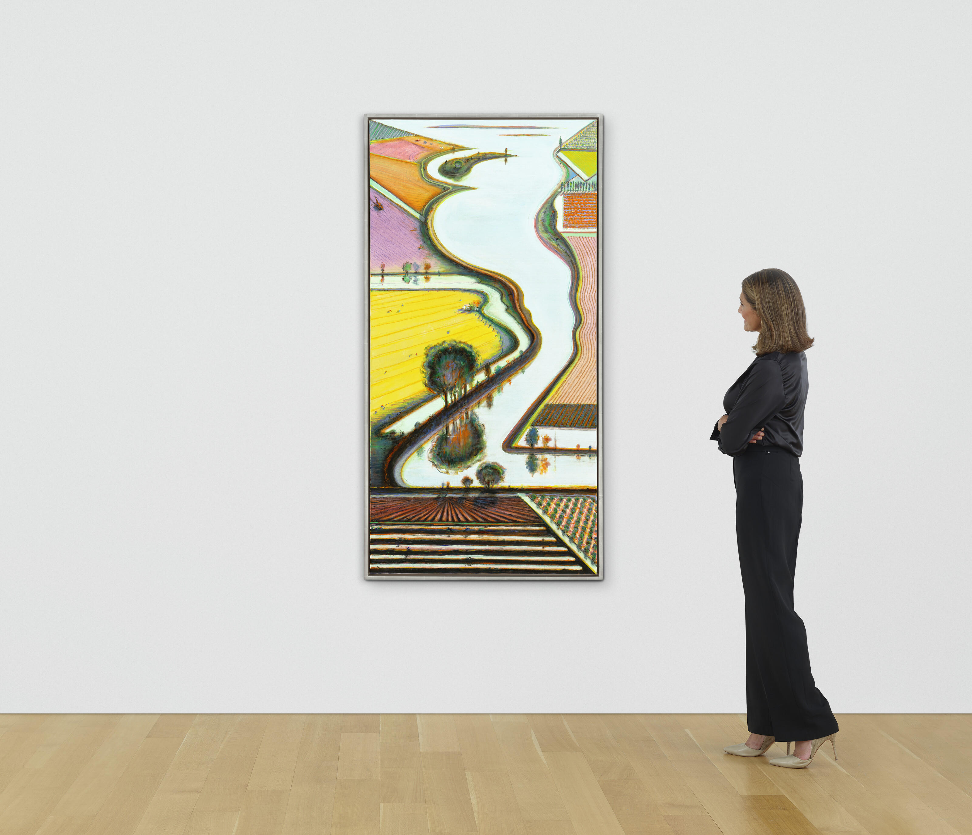 Wayne Thiebaud — Речной простор, изображение 4