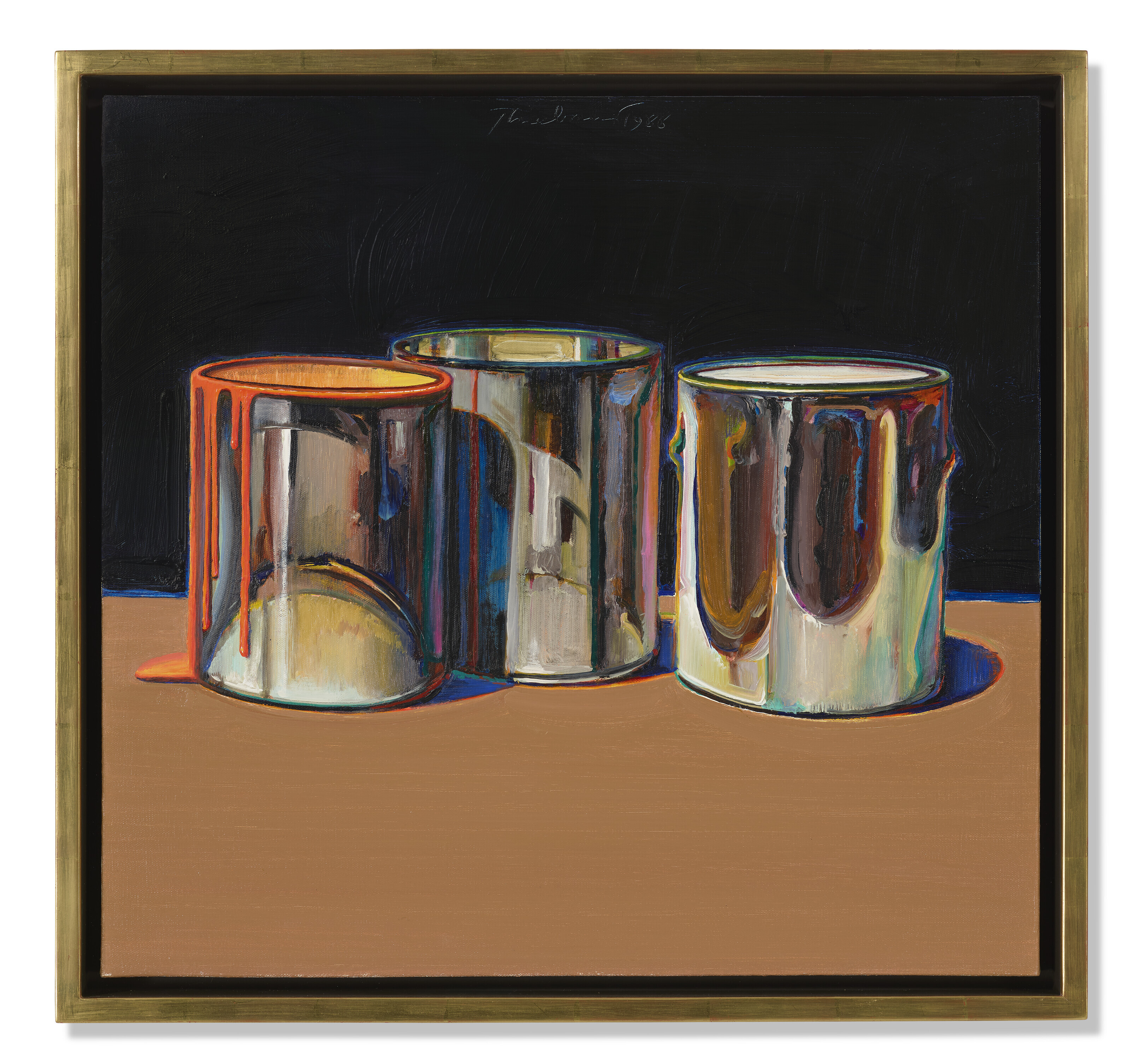 Wayne Thiebaud — Банки с краской, изображение 2