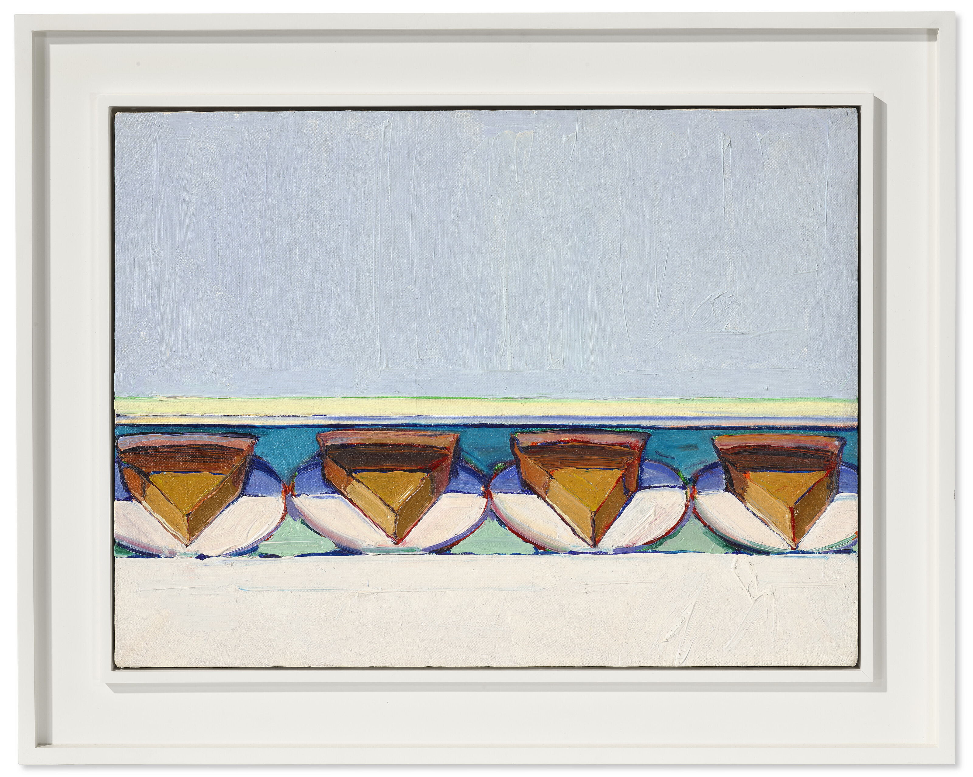 Wayne Thiebaud — Кусочки тыквы, изображение 2