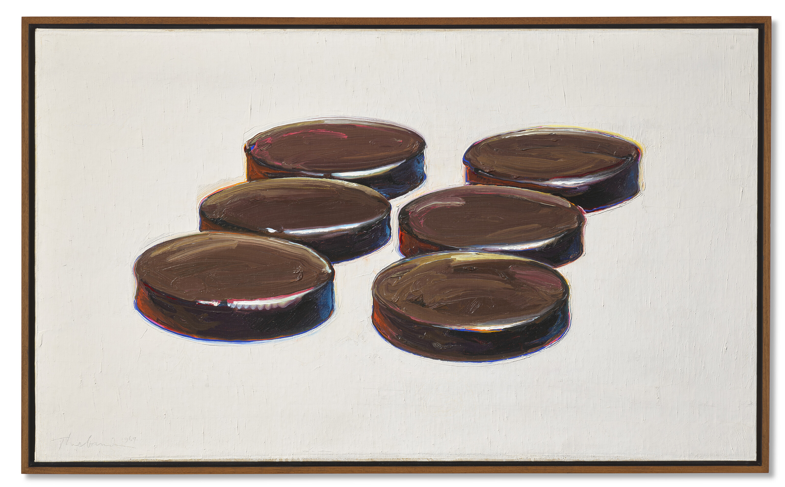 Wayne Thiebaud — Пирожные с помадкой, изображение 2