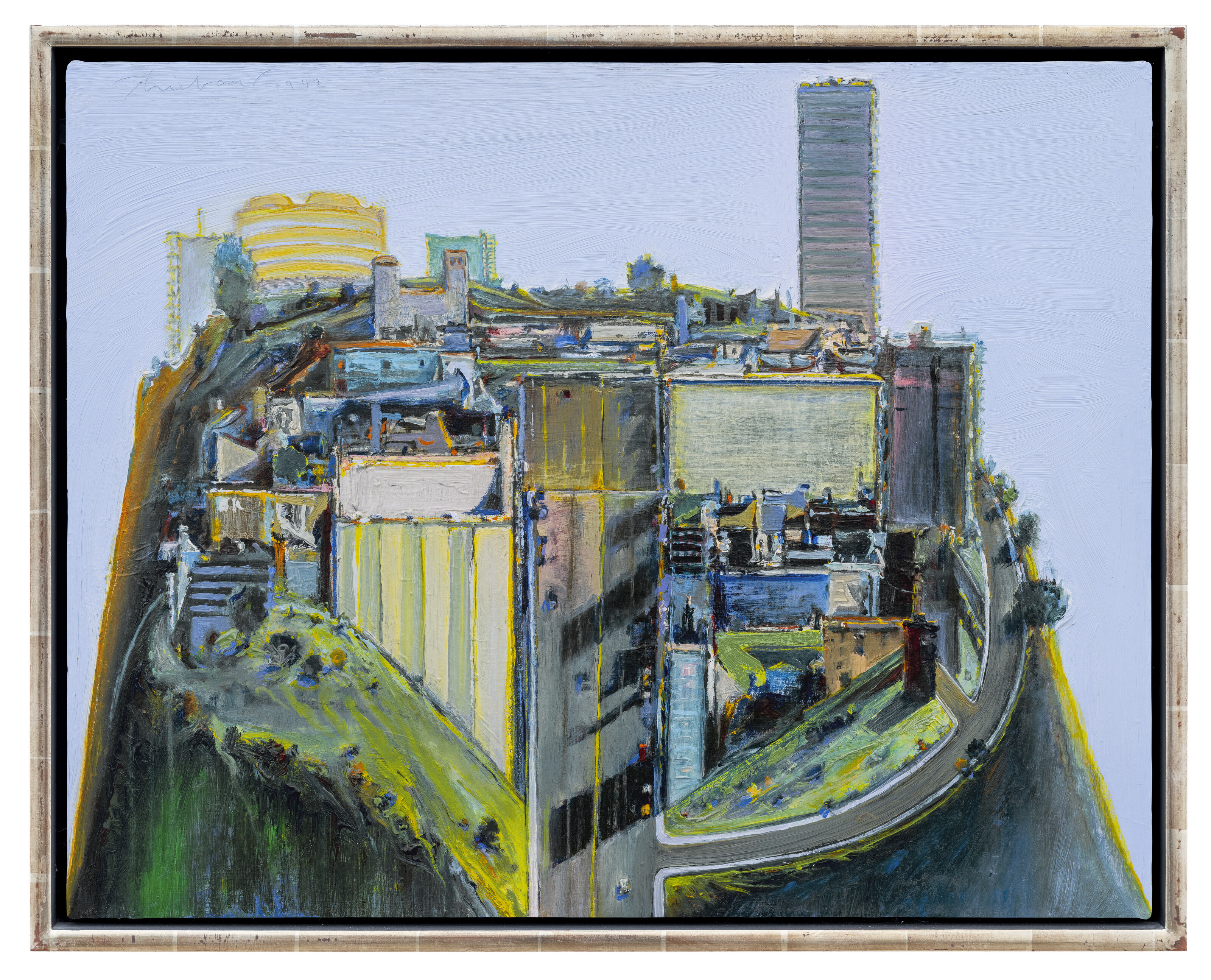 Wayne Thiebaud — Ночная деревня, изображение 2