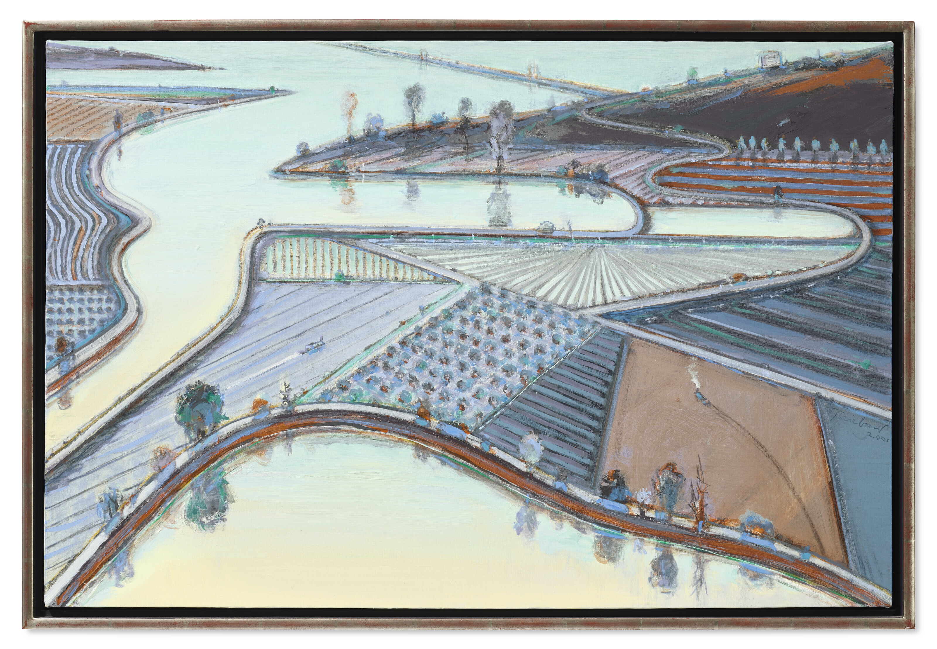 Wayne Thiebaud — Болота дельты, изображение 3