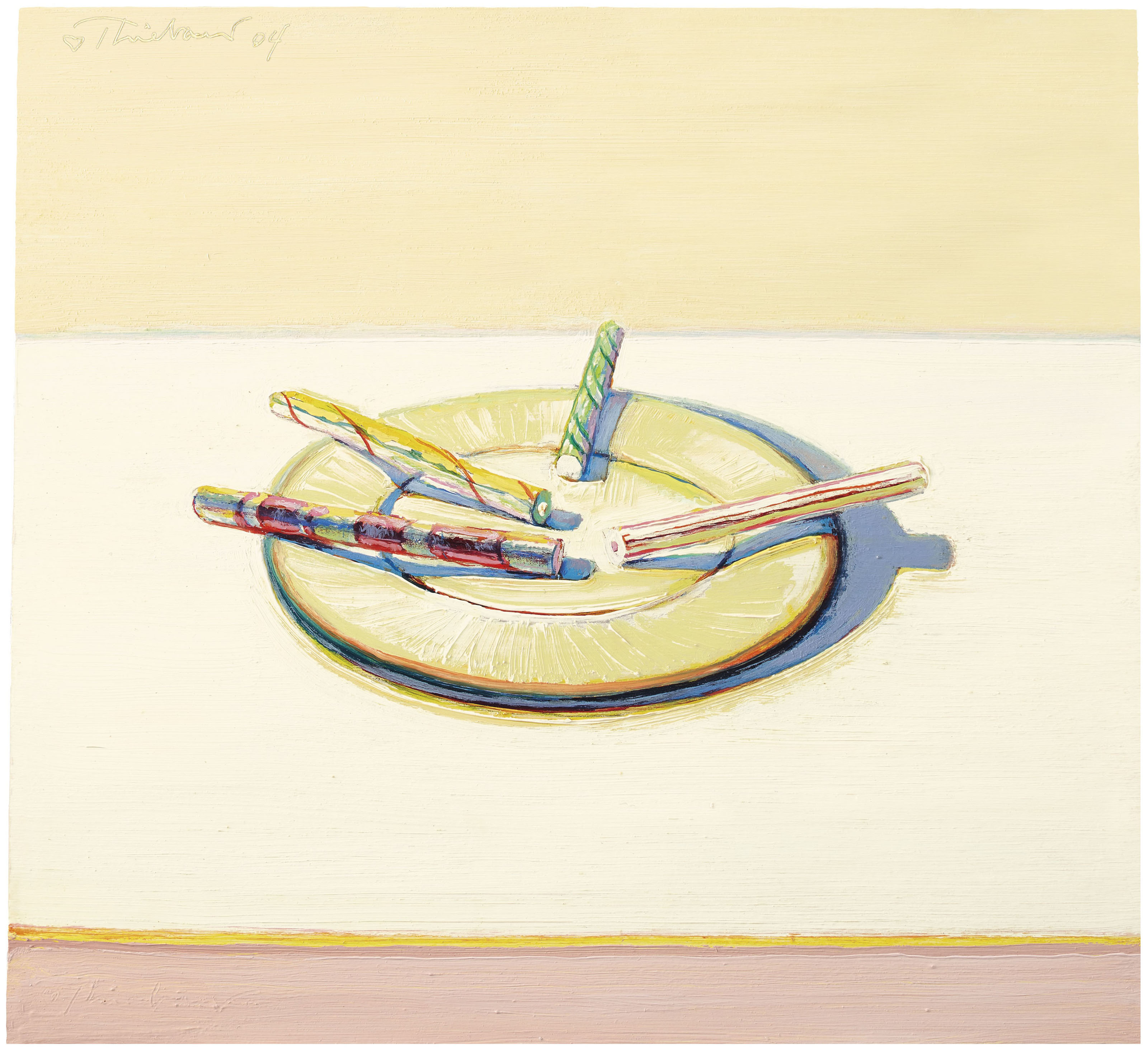 Wayne Thiebaud — Четыре леденцовых палочки