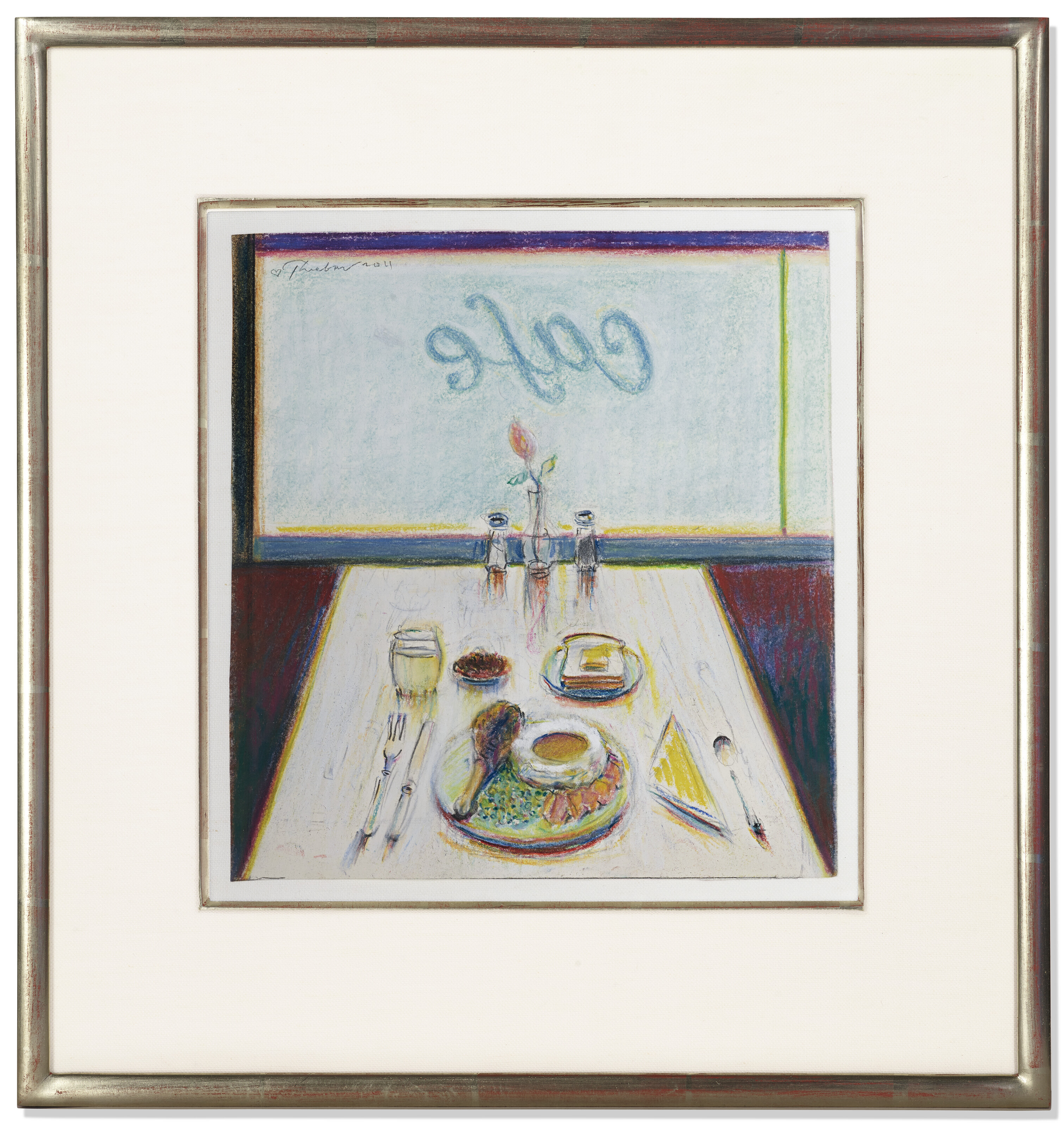 Wayne Thiebaud — Витрина кафе, изображение 2