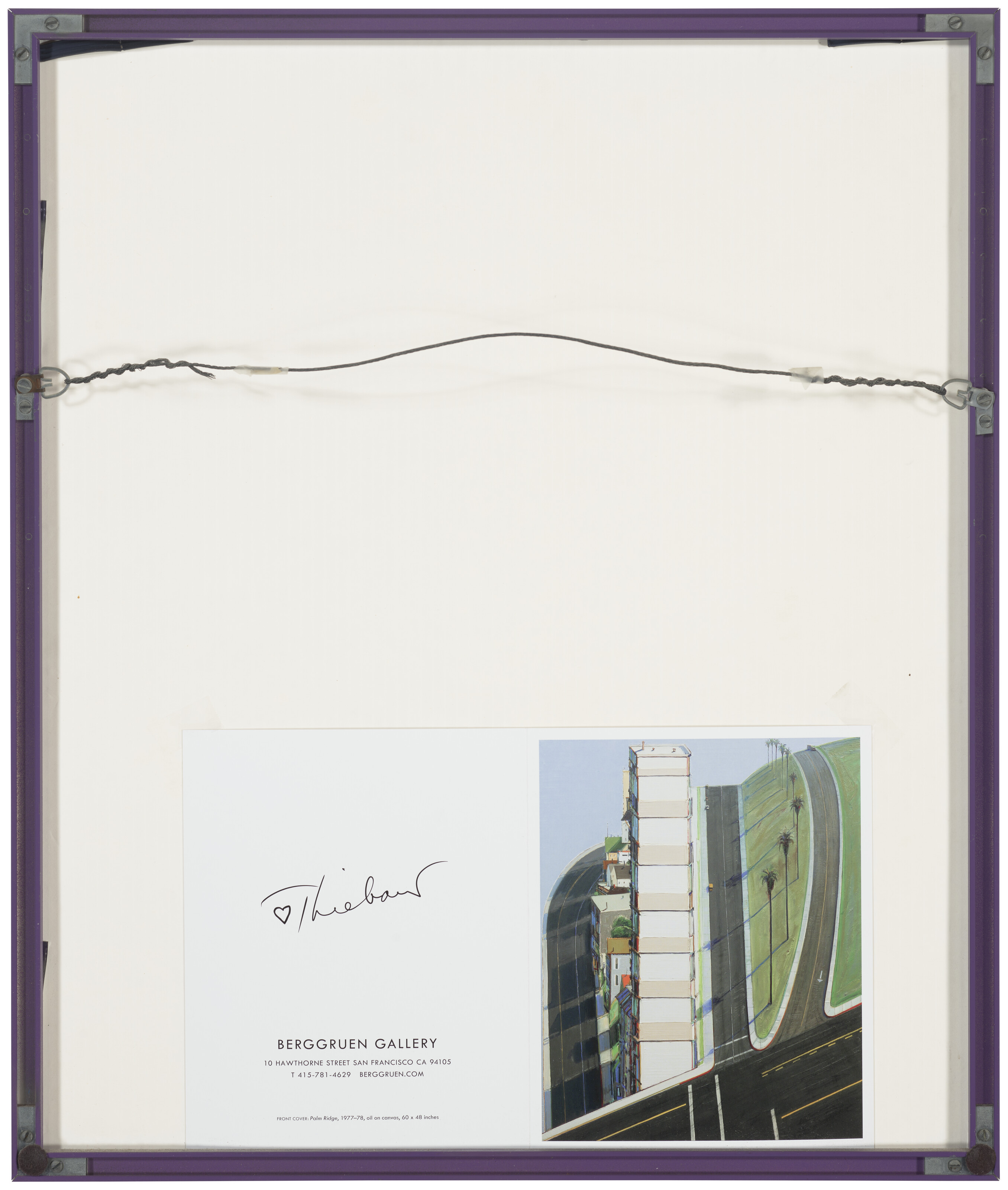 Wayne Thiebaud — Пальмовый хребет, изображение 4