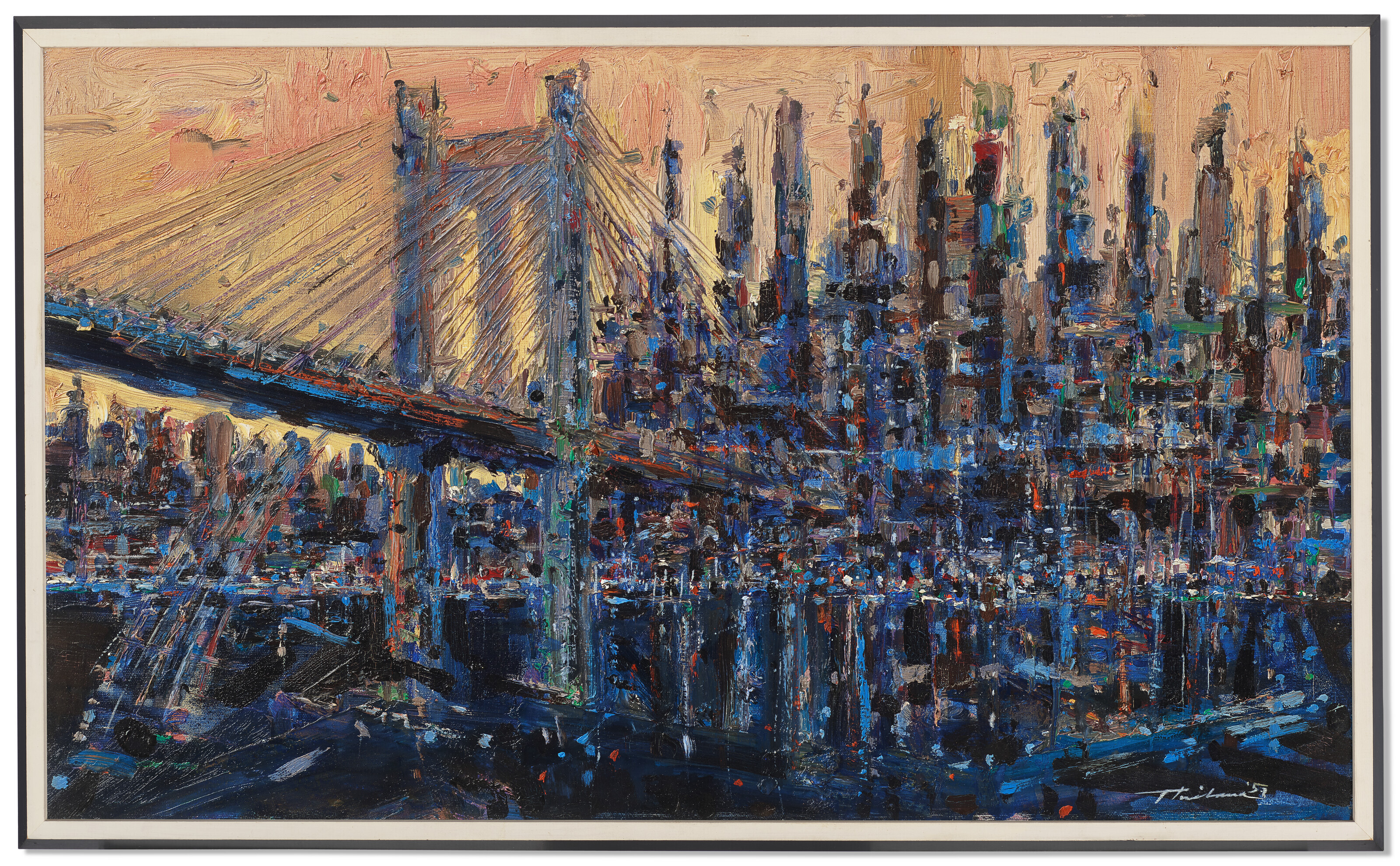 Wayne Thiebaud — Город-мост, изображение 2