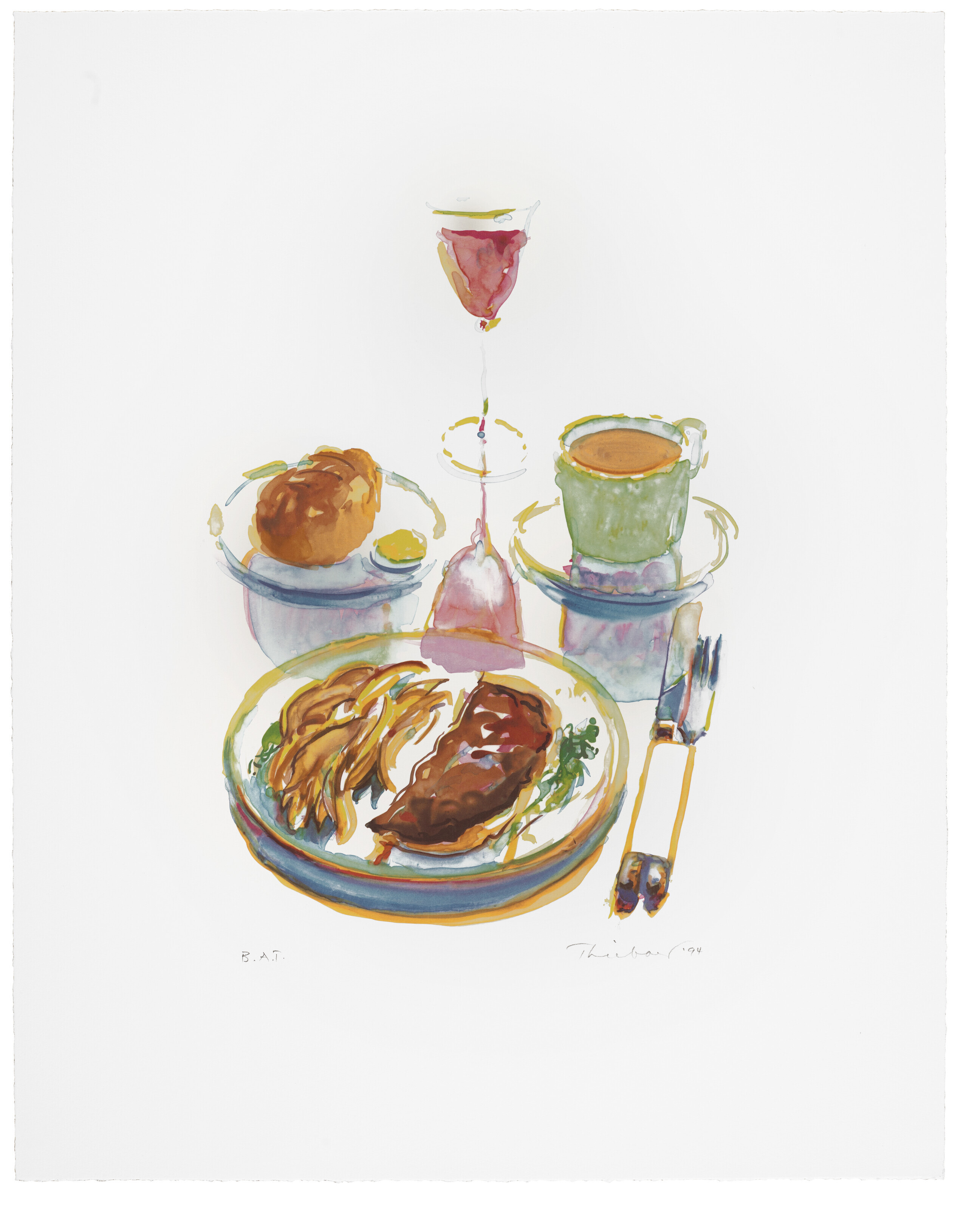 Wayne Thiebaud — Физиология вкуса, изображение 5