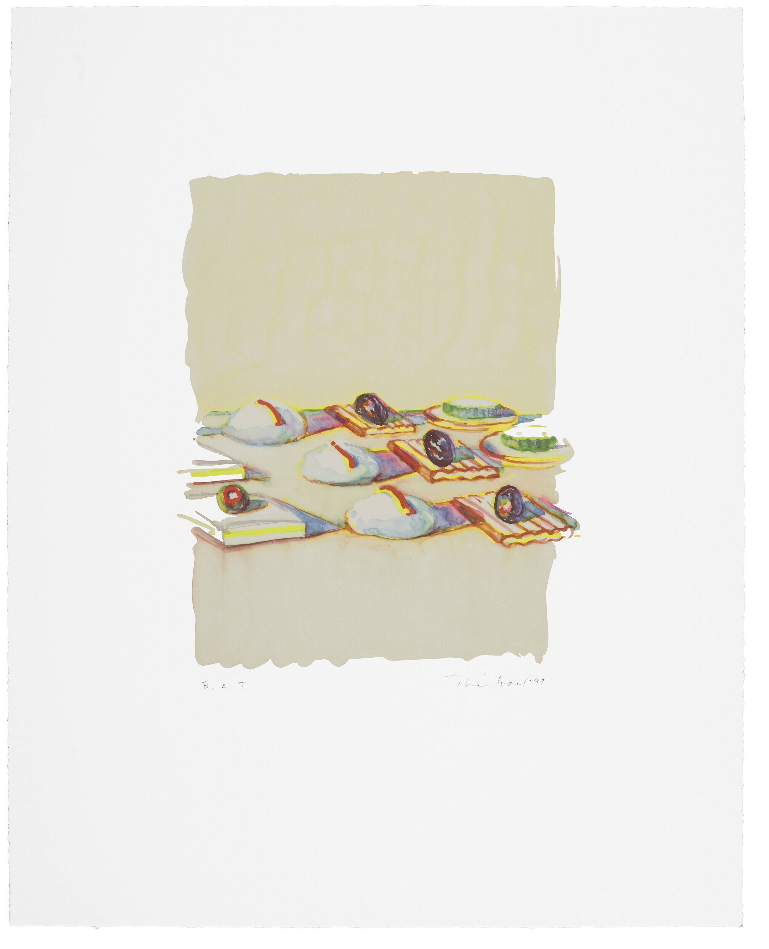 Wayne Thiebaud — Физиология вкуса, изображение 6