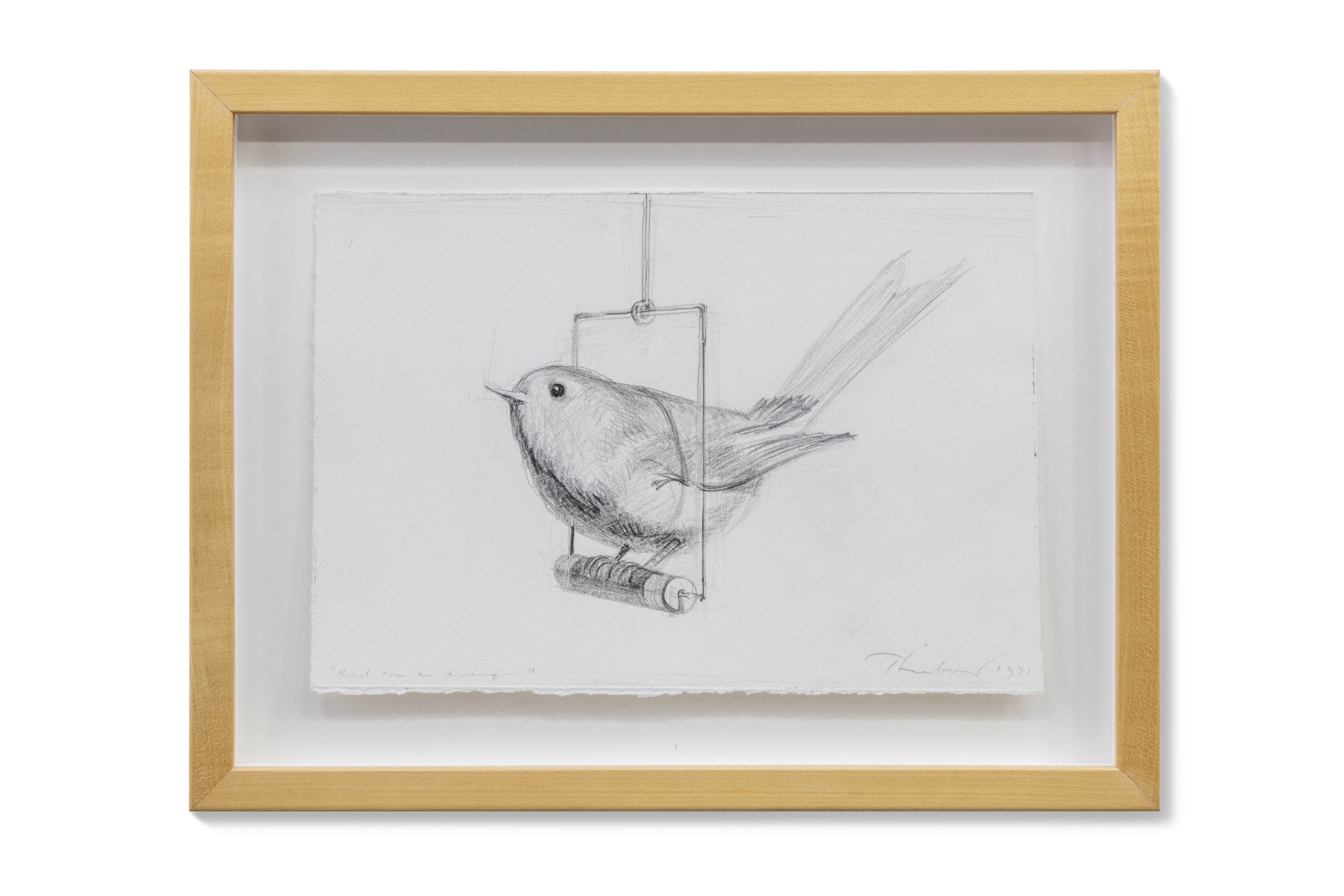 Wayne Thiebaud — Птица на качелях, изображение 2