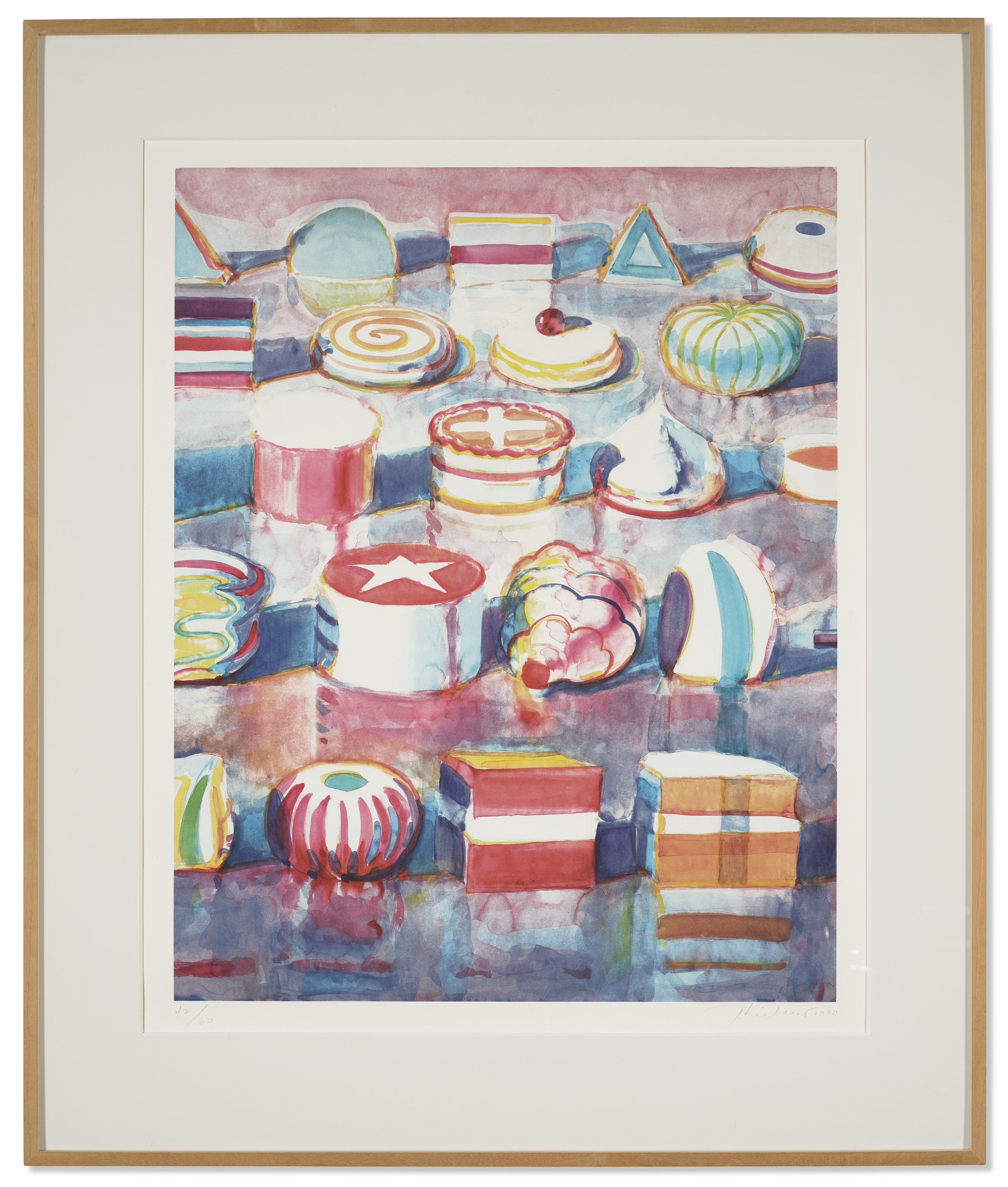 Wayne Thiebaud — Отображать строки, изображение 2