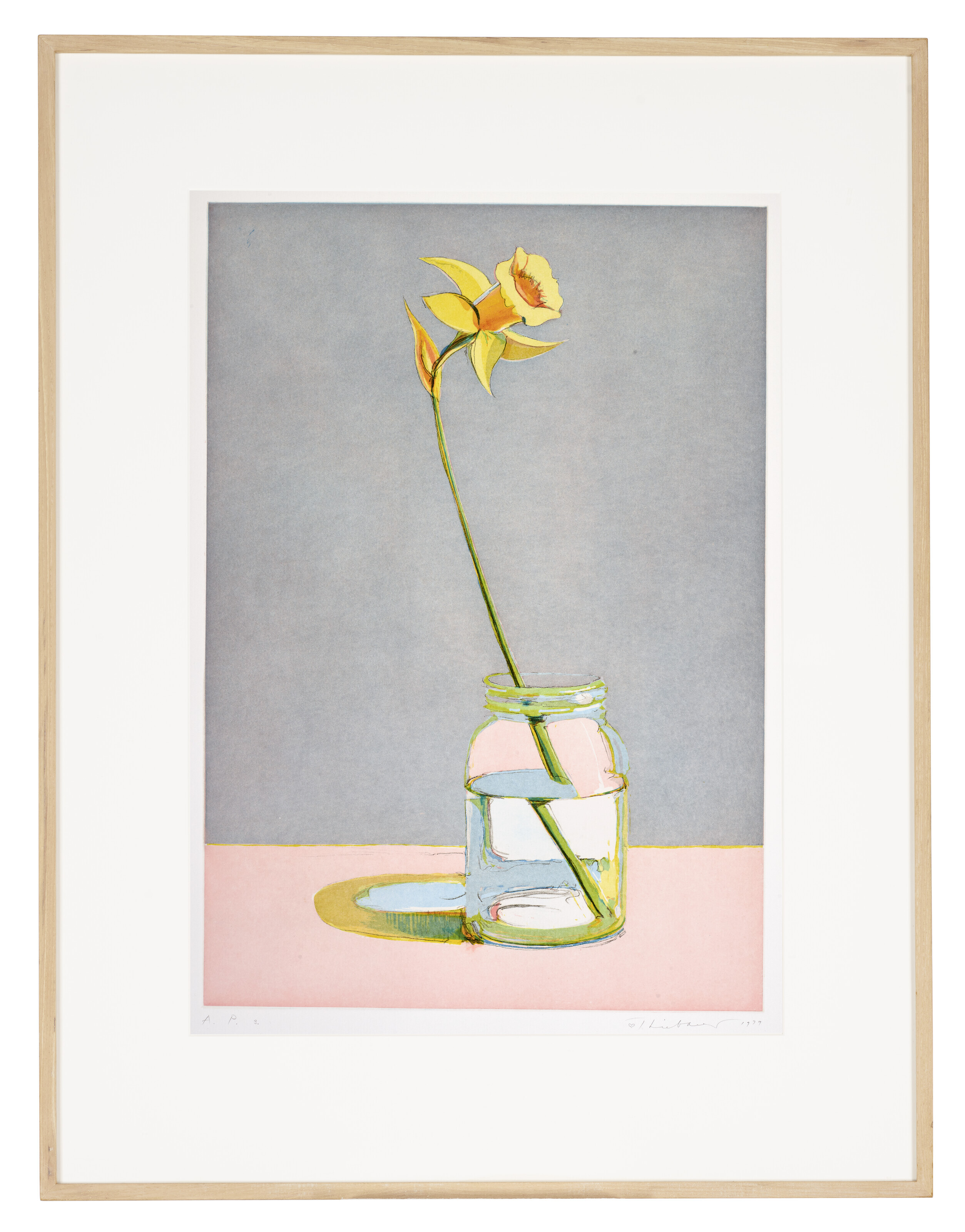 Wayne Thiebaud — Нарцисс, с недавних гравюр, которые я, изображение 2