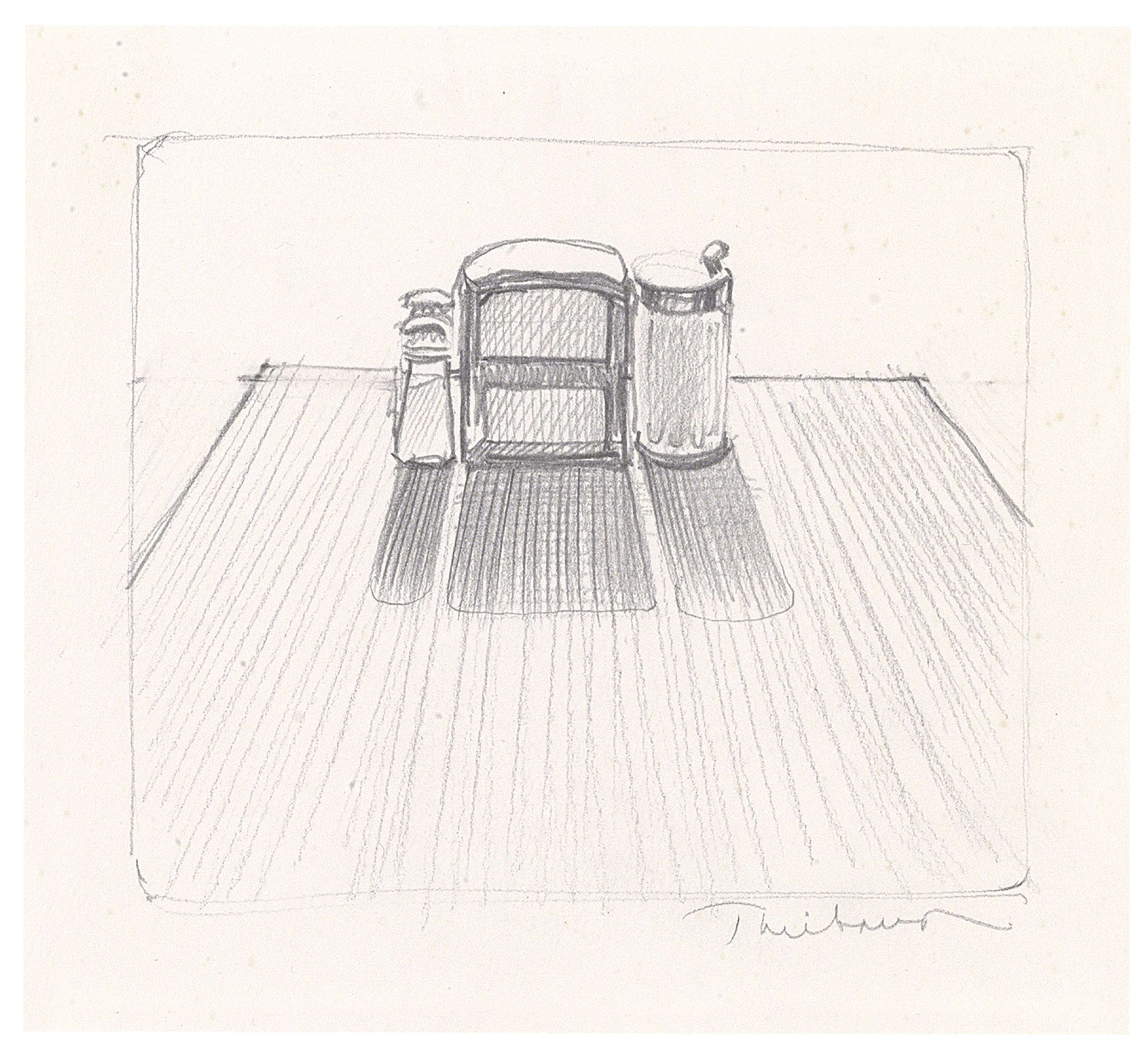 Wayne Thiebaud — Закусочный столик