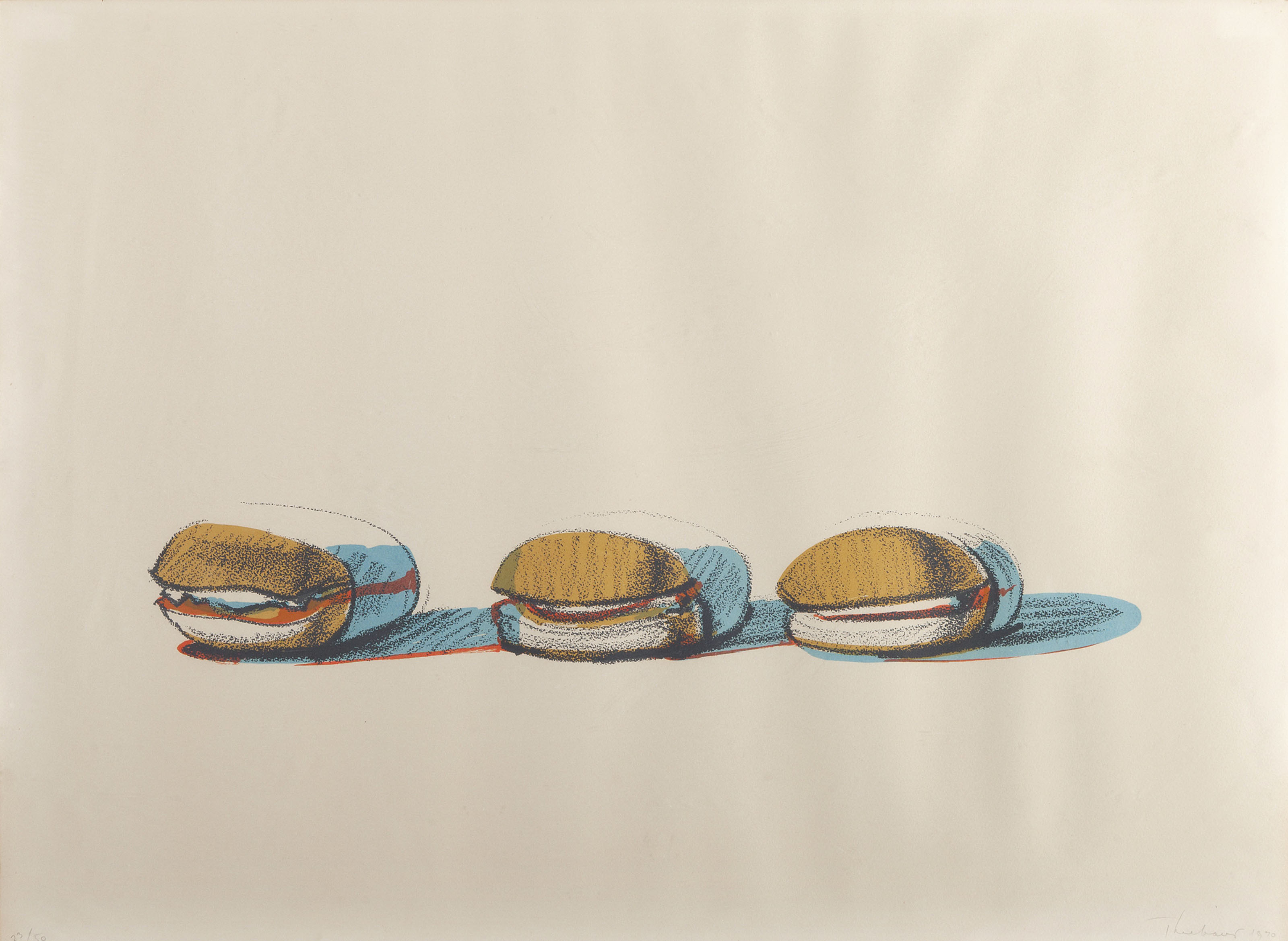 Wayne Thiebaud — Говядина для барбекю