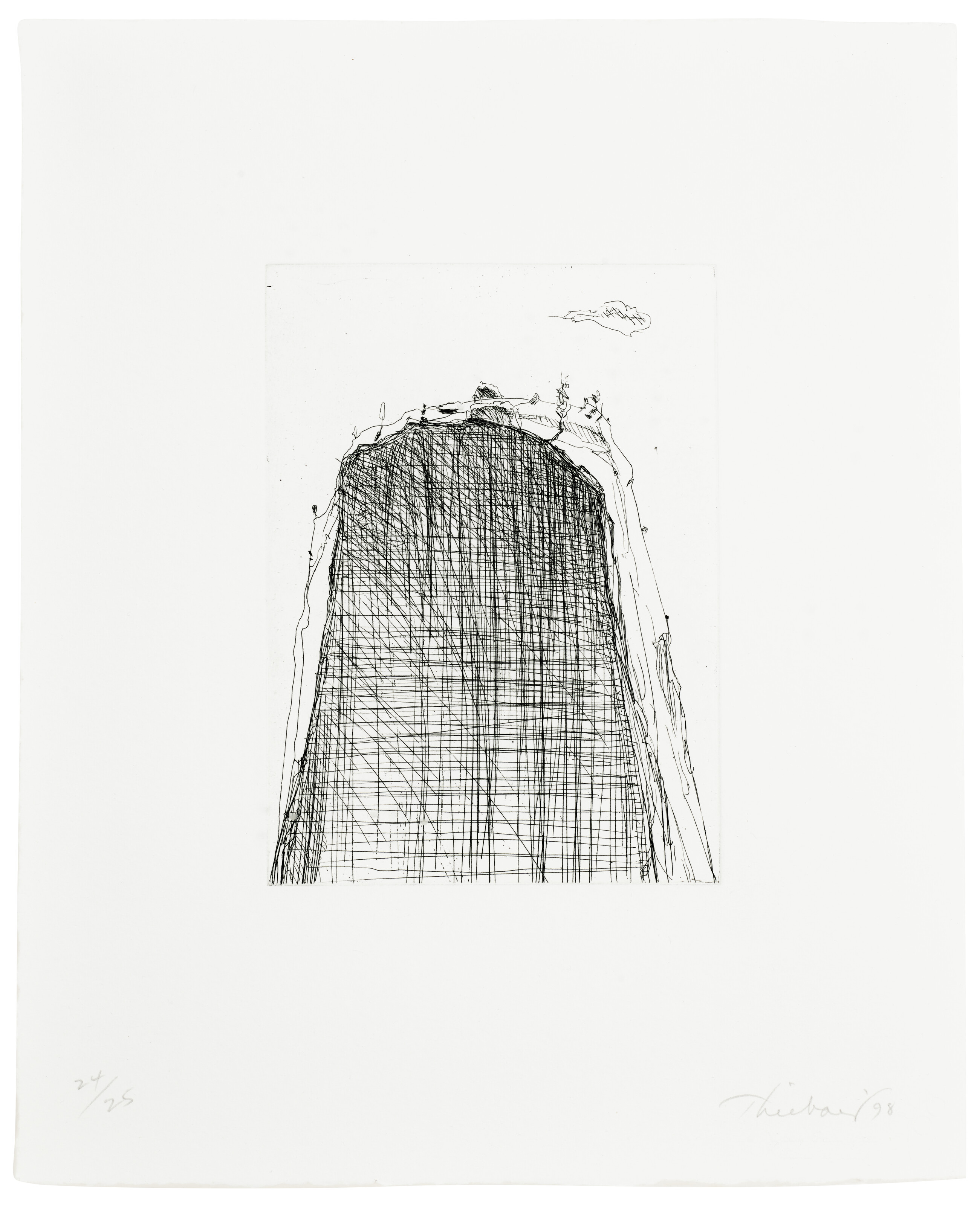Wayne Thiebaud — Горное облако