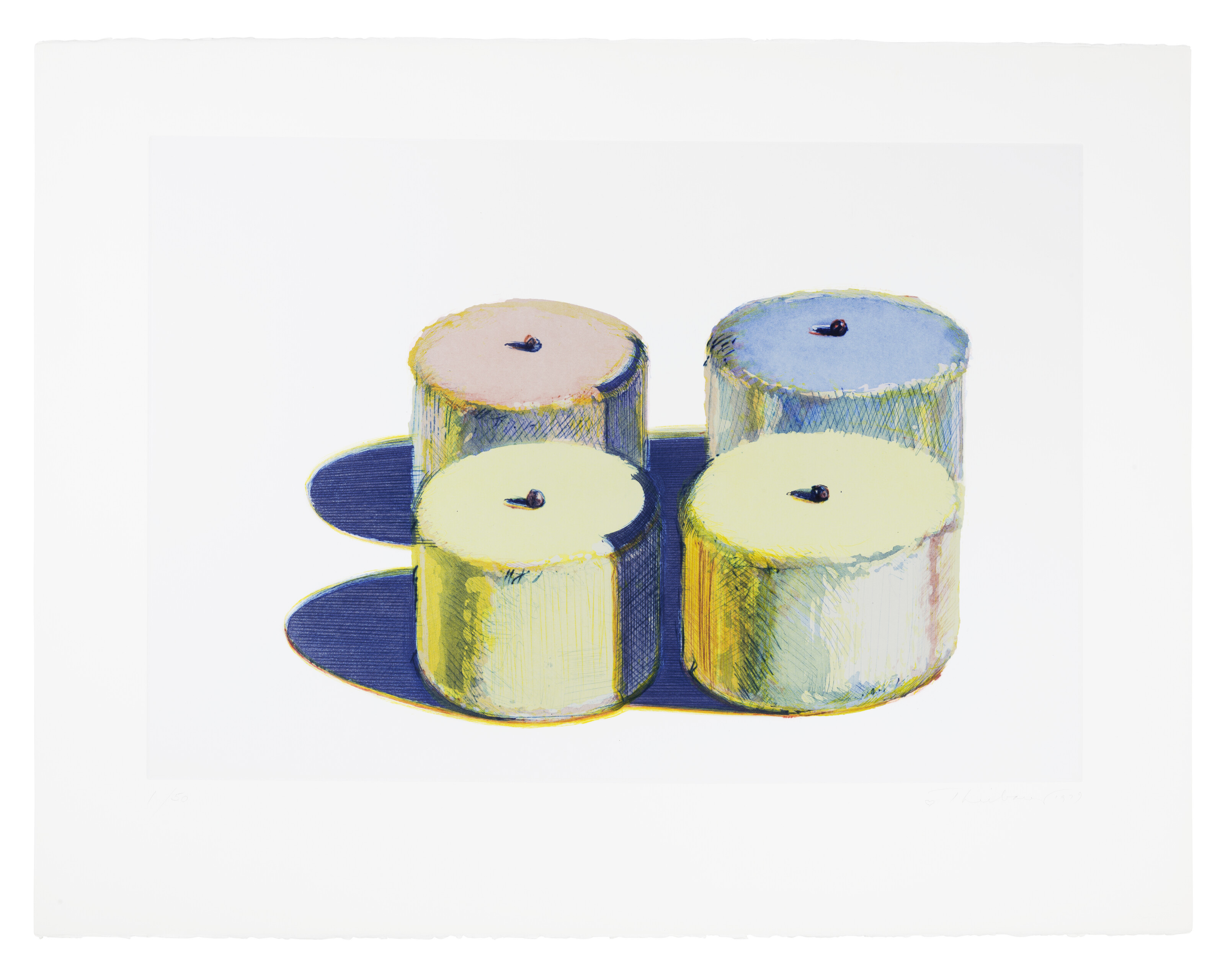 Wayne Thiebaud — Недавние гравюры, которые я, изображение 5