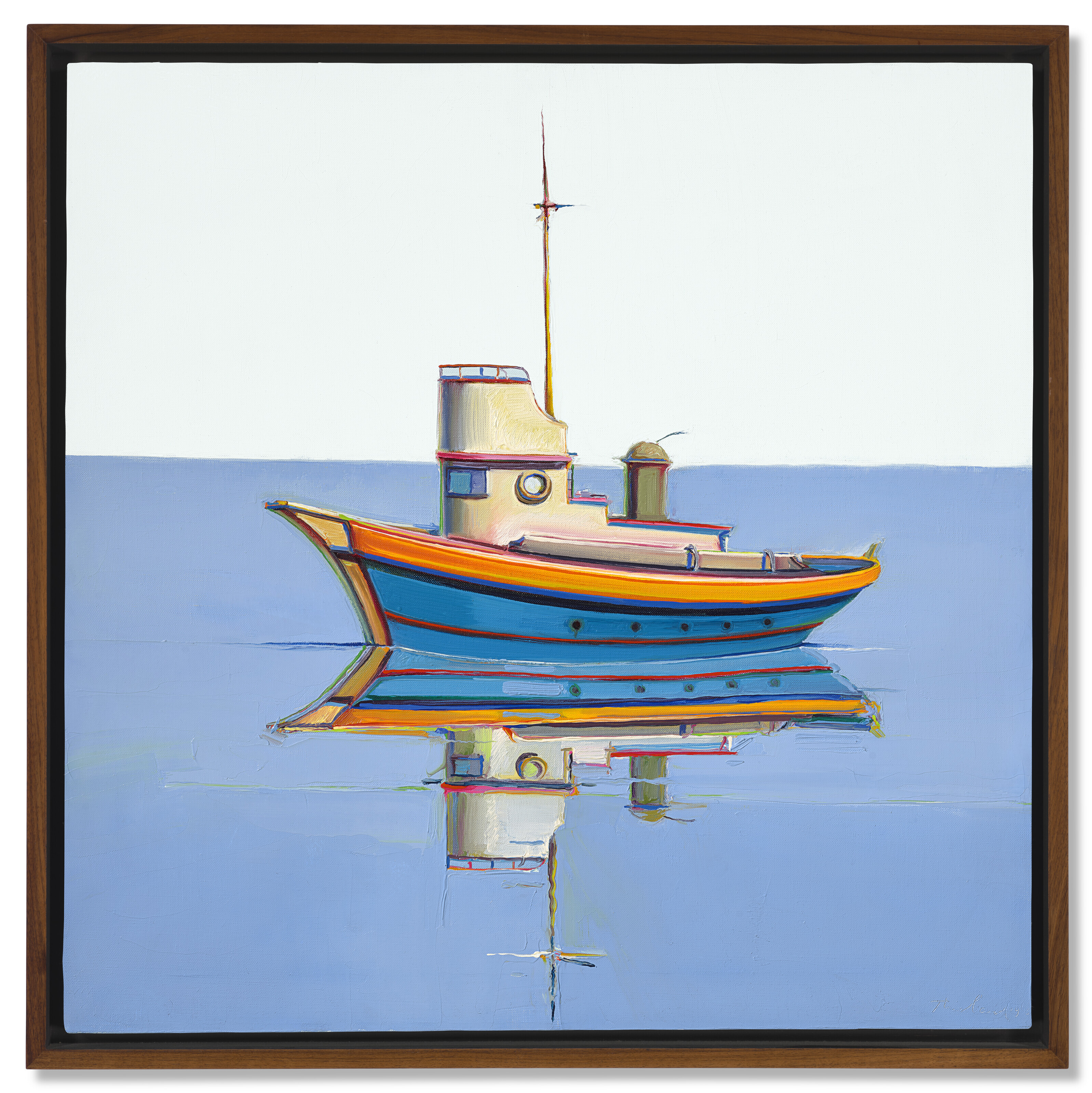 Wayne Thiebaud — Профиль лодки, изображение 2