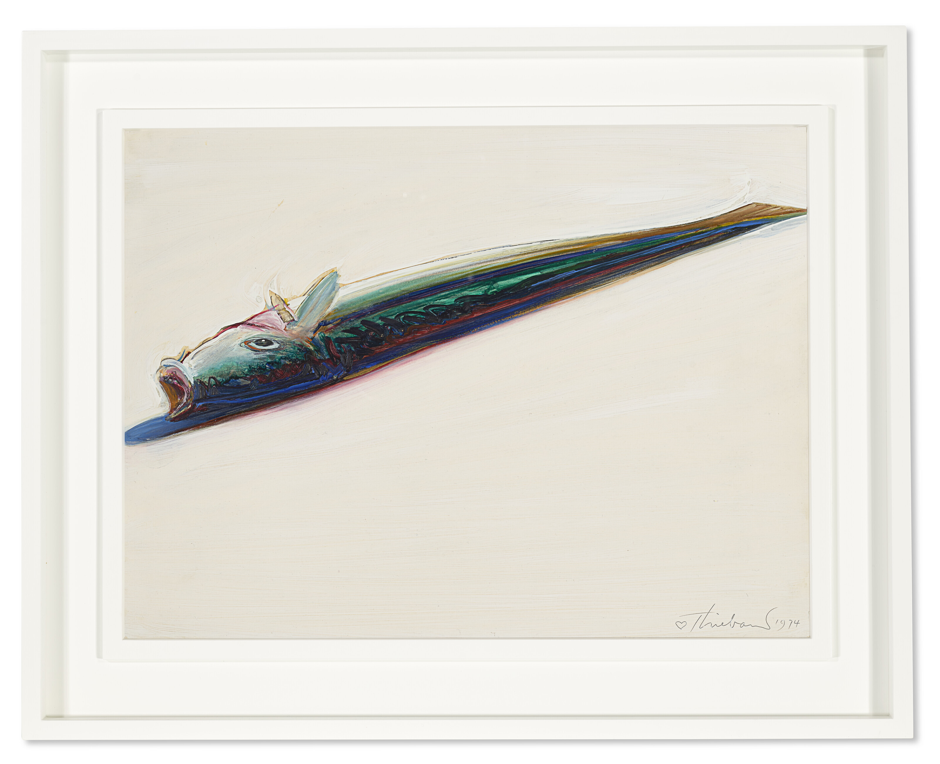 Wayne Thiebaud — Рыба по-французски