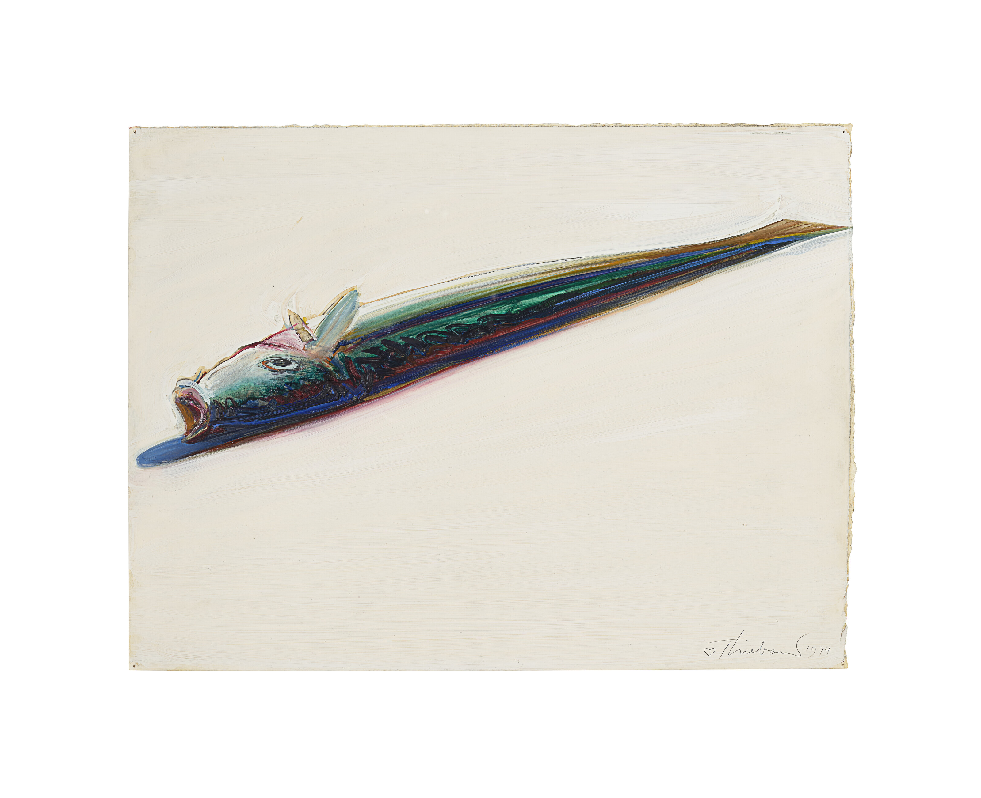 Wayne Thiebaud — Рыба по-французски, изображение 2
