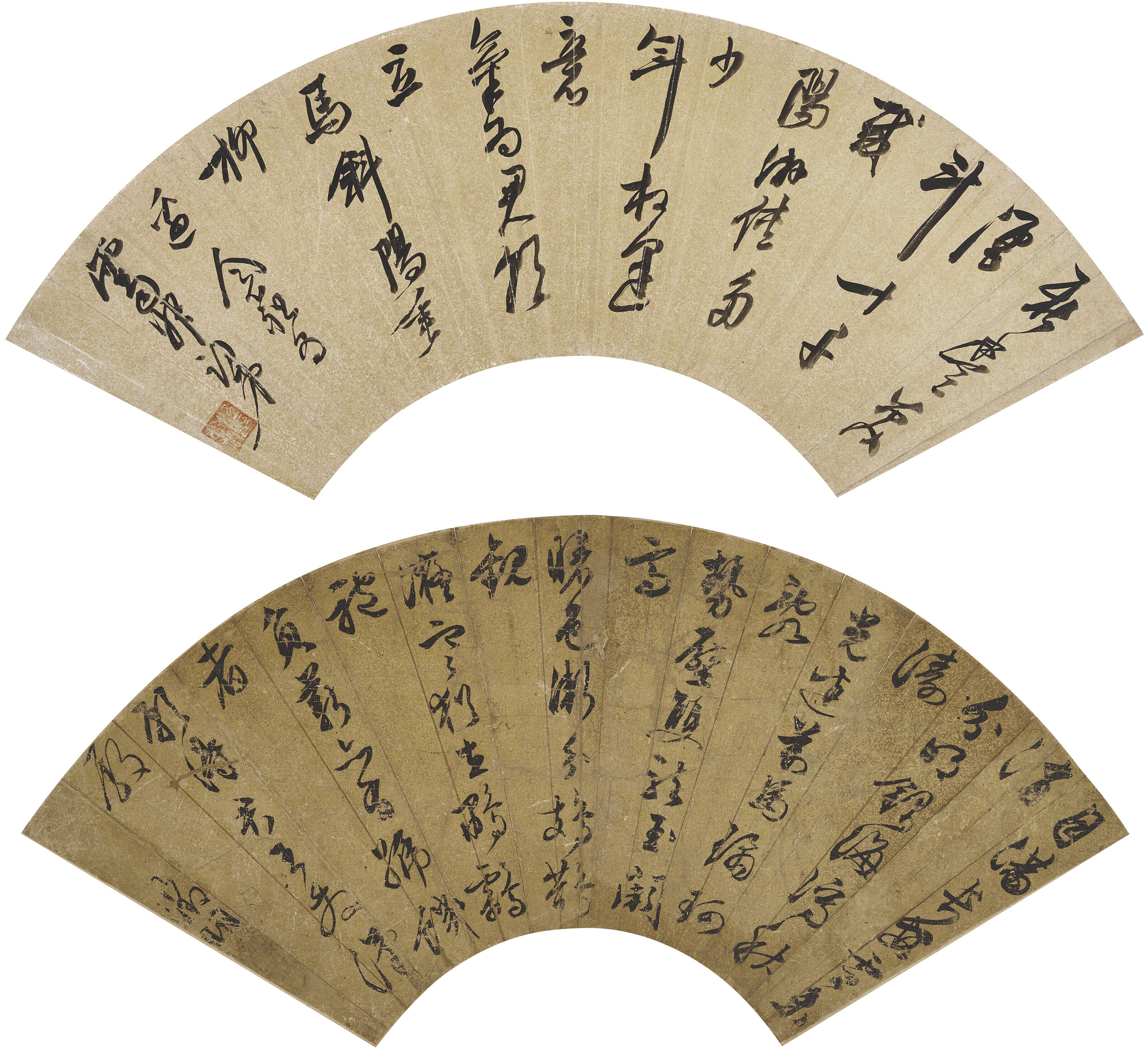 Wen Zhengming — Каллиграфия в запущенном скрипте