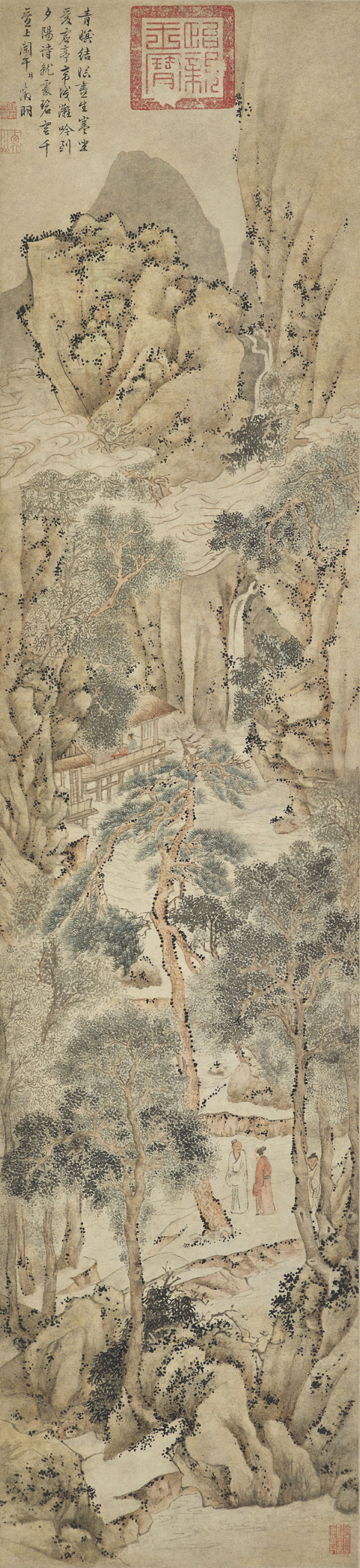 Wen Zhengming — Путешествие глубоко в горы