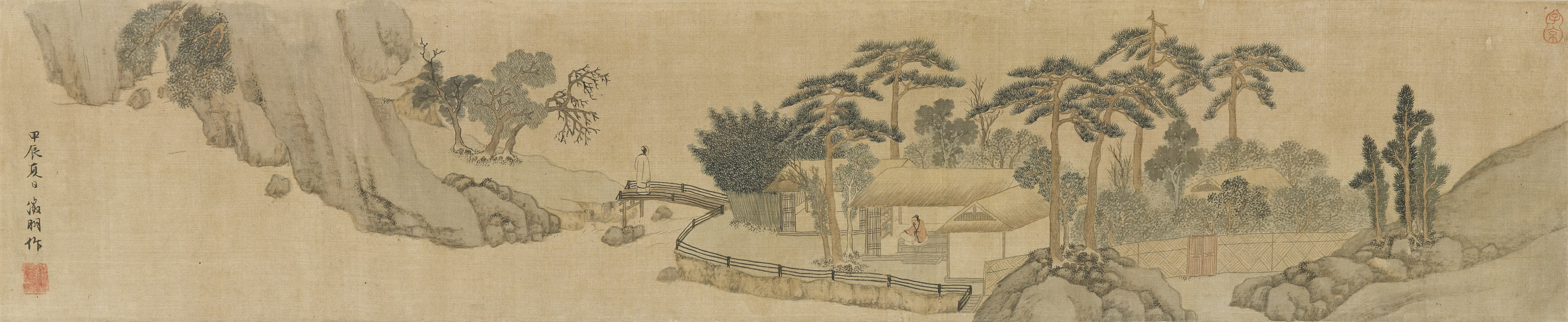 Wen Zhengming — Бамбуковая студия, изображение 3