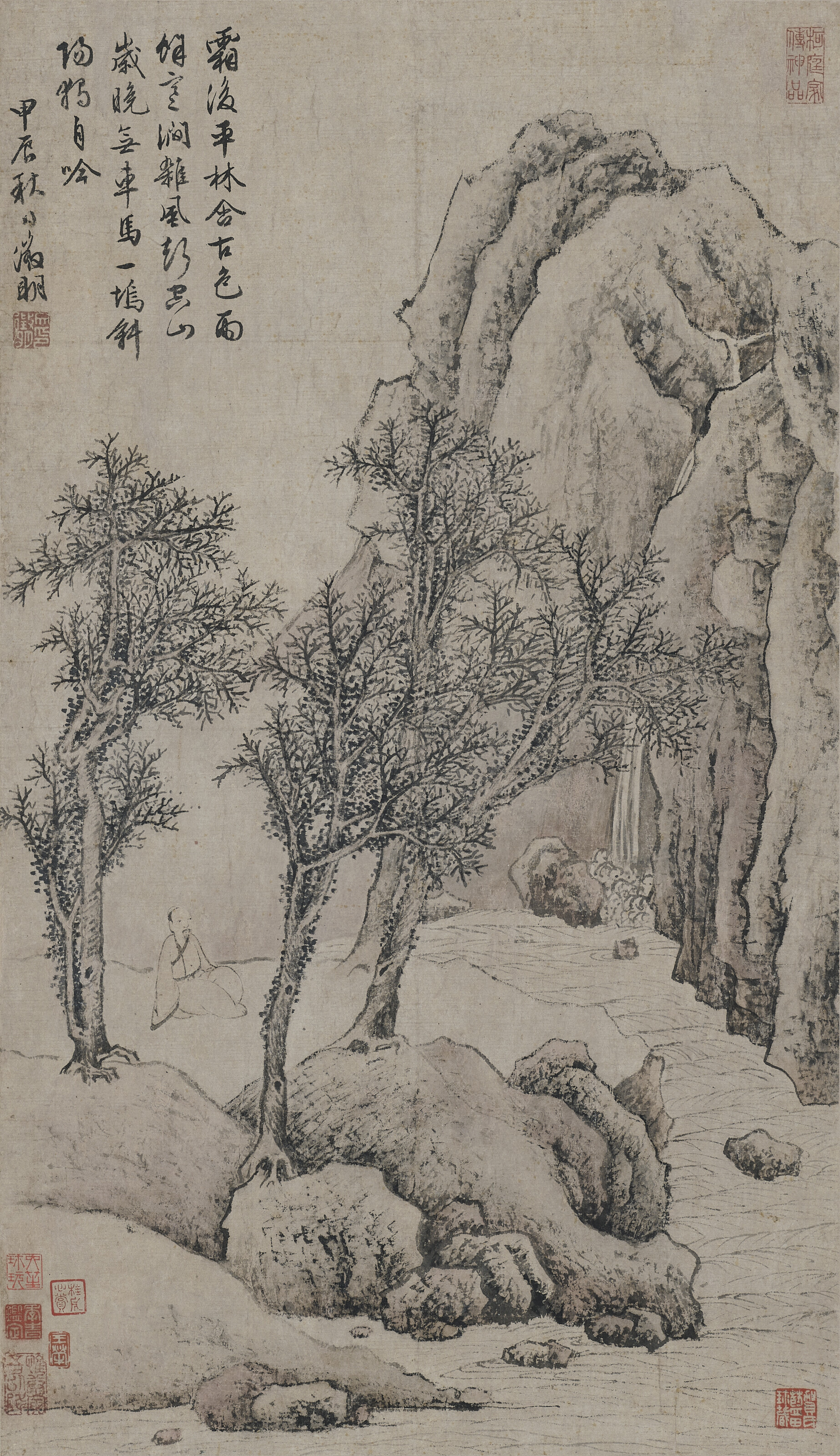 Wen Zhengming — Холодные горные ручьи