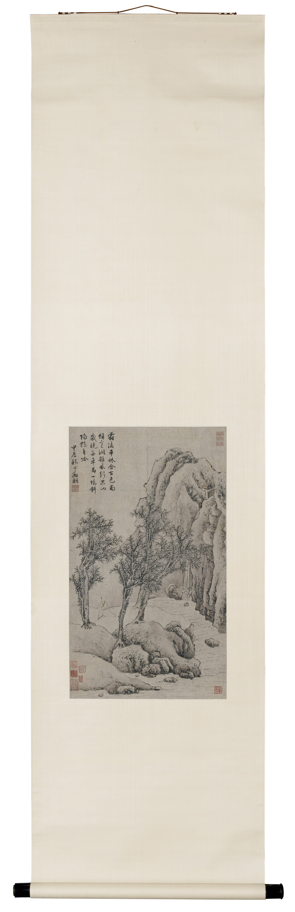 Wen Zhengming — Холодные горные ручьи, изображение 2