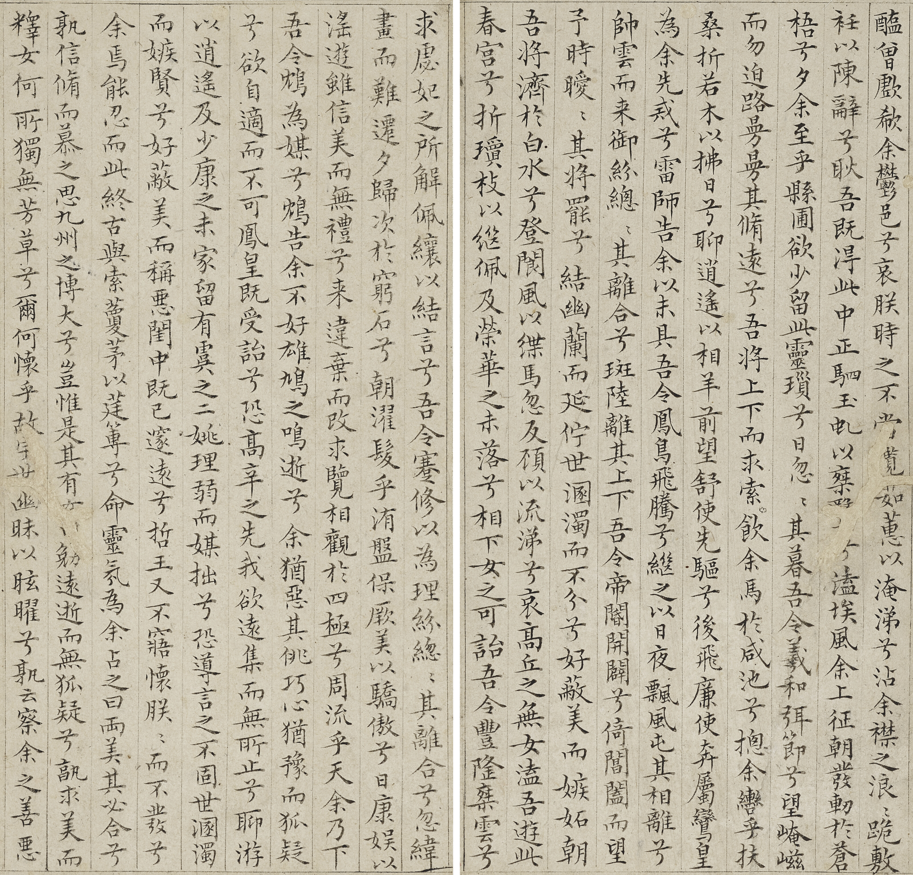 Wen Zhengming — Каллиграфия мелким обычным шрифтом, изображение 5