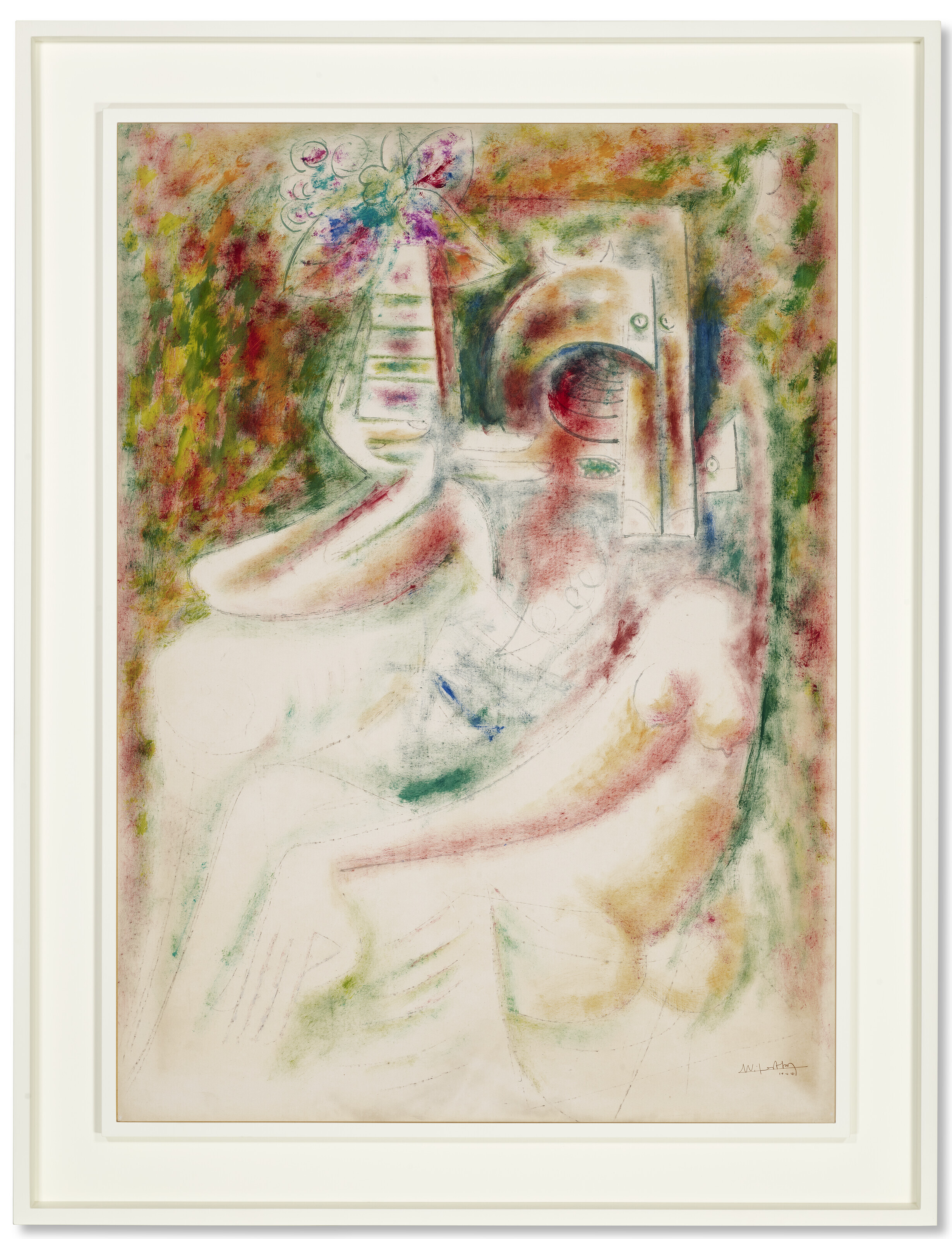 Wifredo Lam — Женская задница с флером, изображение 2