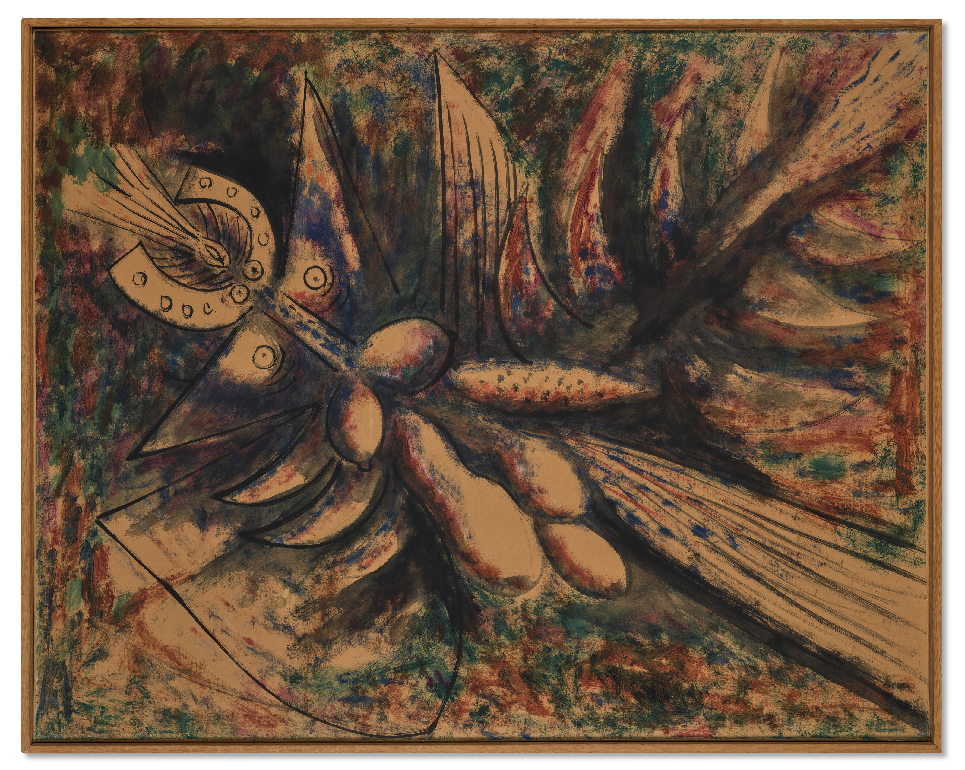 Wifredo Lam — Изоно папайе, Возвращаюсь к своим идолам-хранителям сокровищ., изображение 2