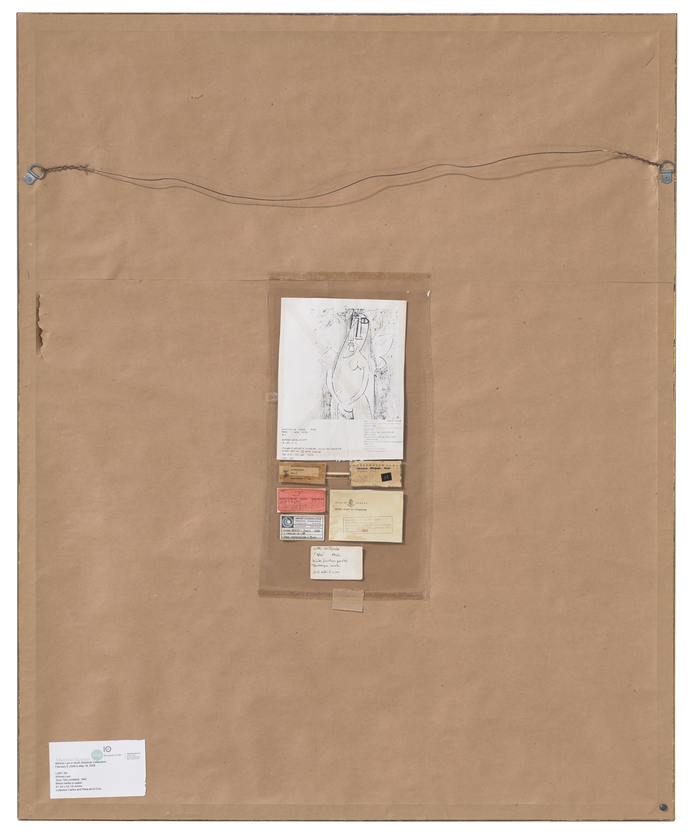 Wifredo Lam — Женщина, изображение 3