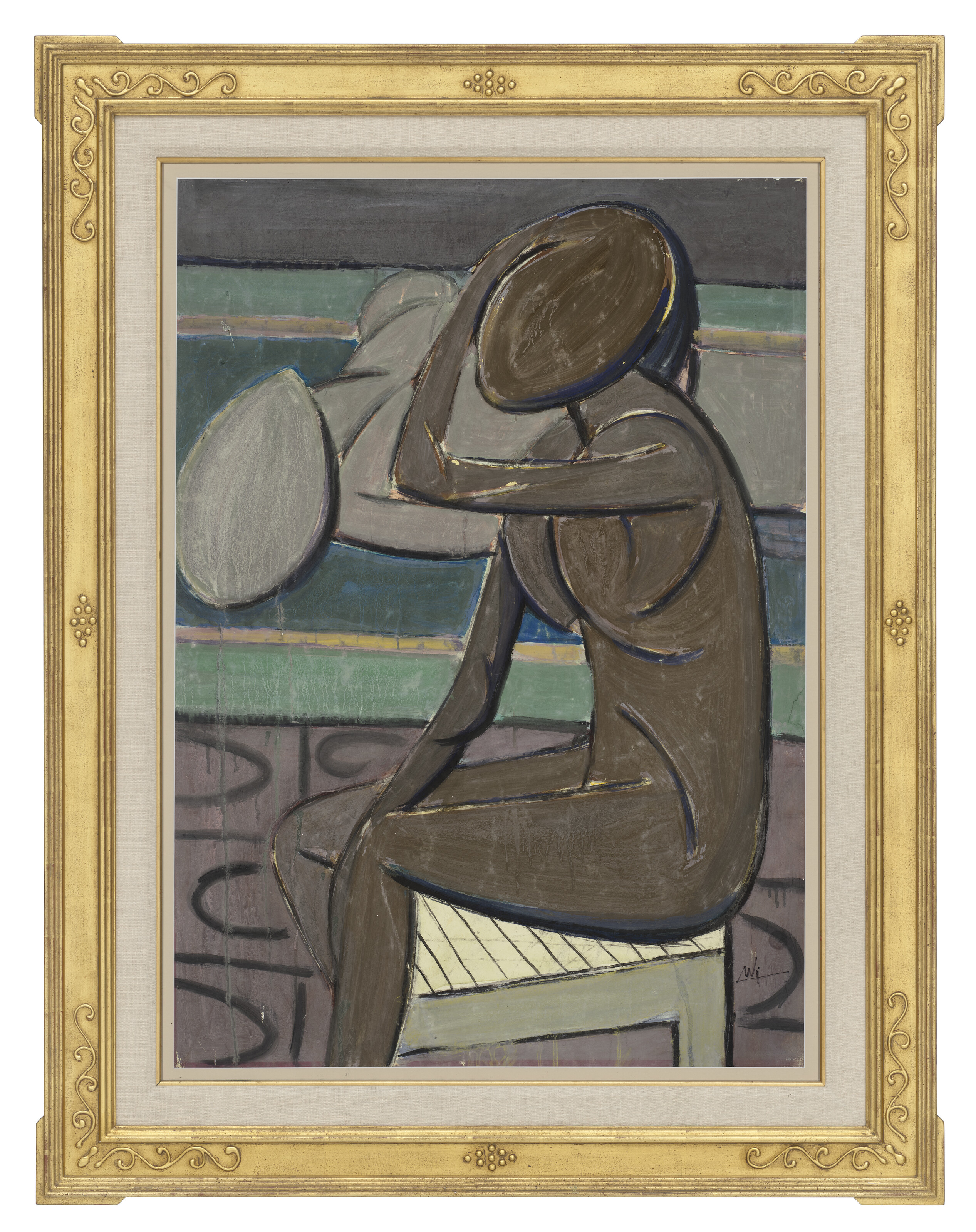 Wifredo Lam — Муджер сентада, изображение 2