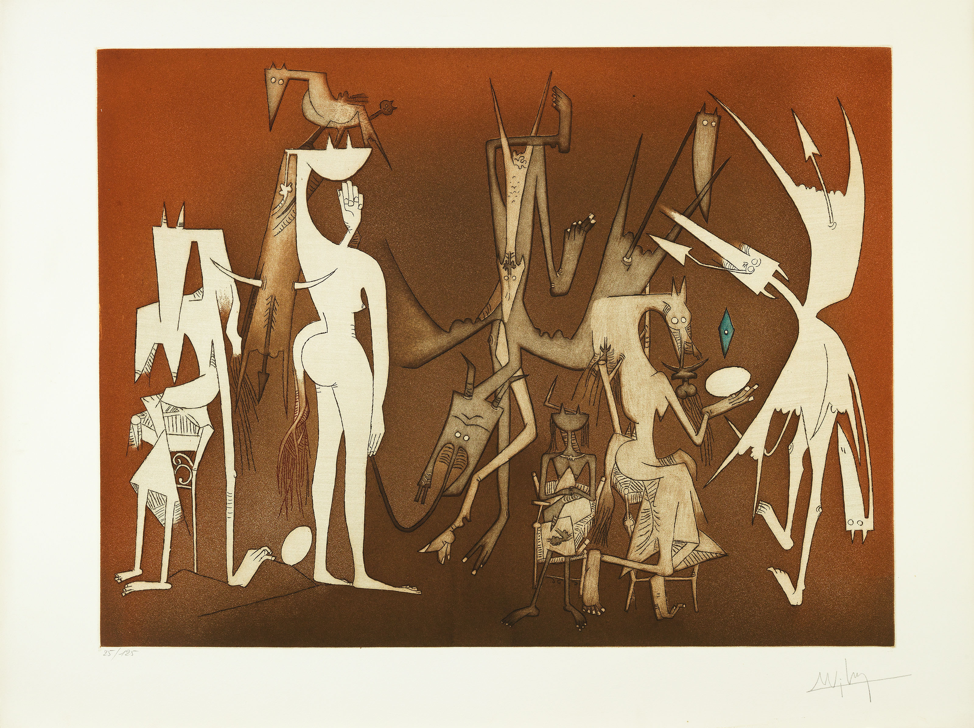 Wifredo Lam — ВОЗЗВАНИЕ К ЭМЕ ЦЕЗАРЬ, изображение 4
