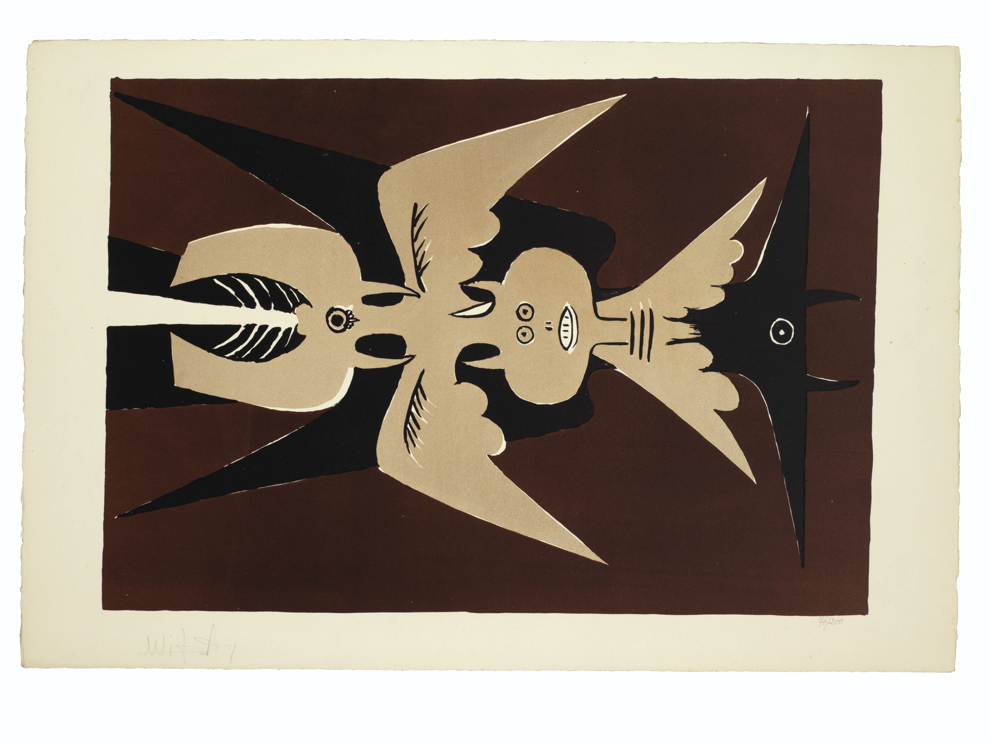 Wifredo Lam — Шесть гравюр художника, изображение 5