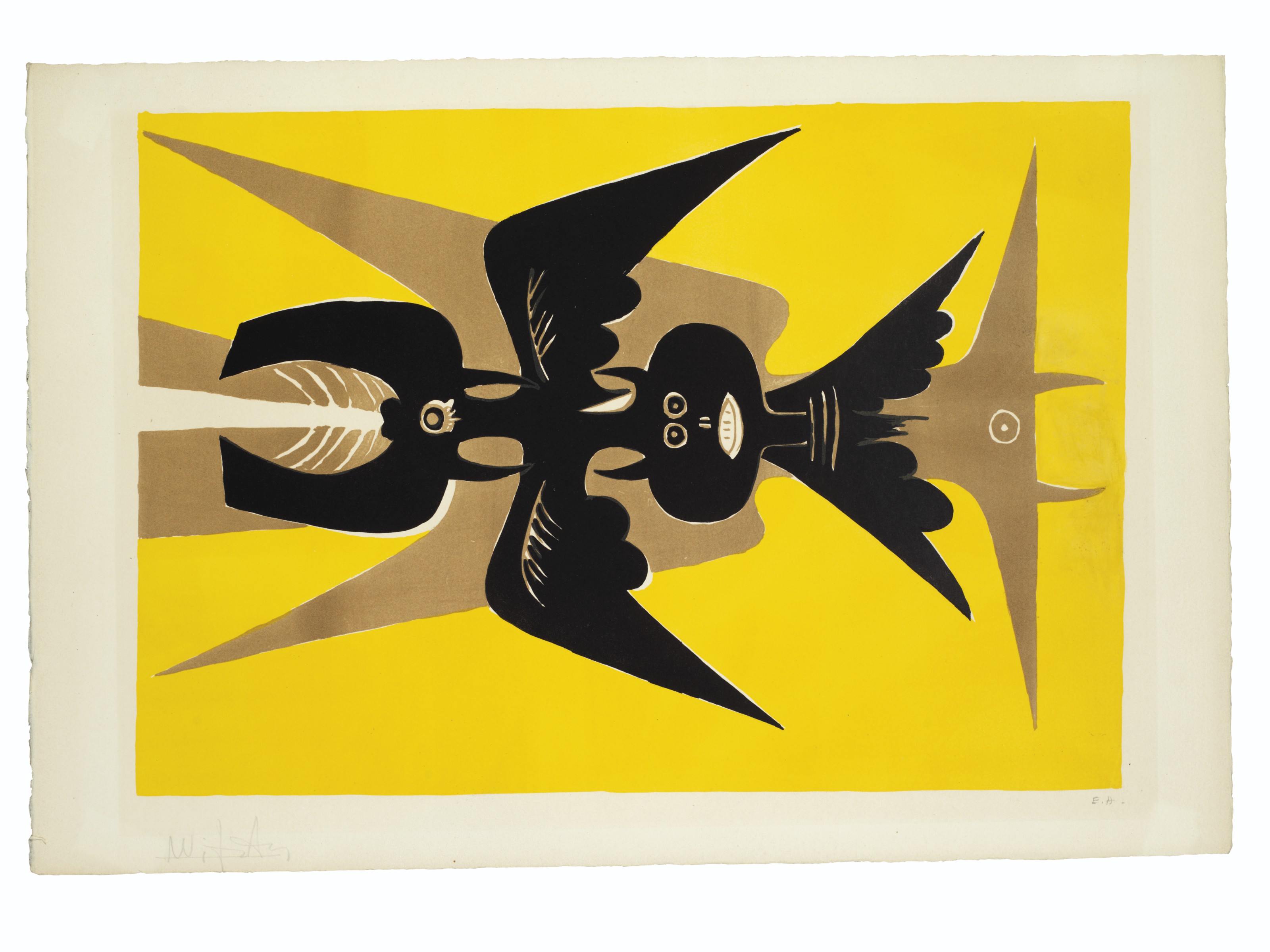 Wifredo Lam — Шесть гравюр художника, изображение 6