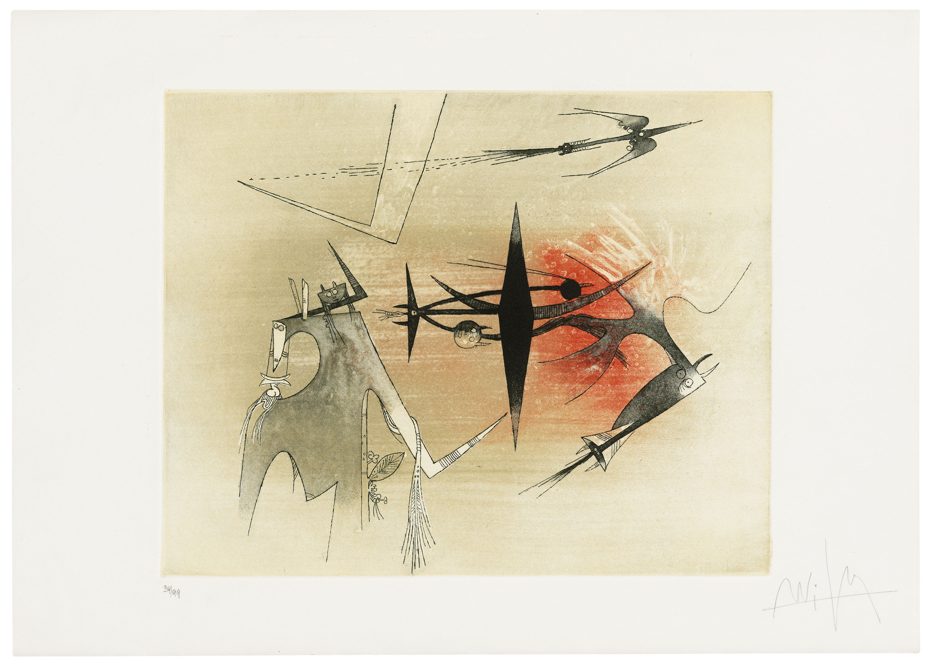 Wifredo Lam — Видимый Невидимый, изображение 3
