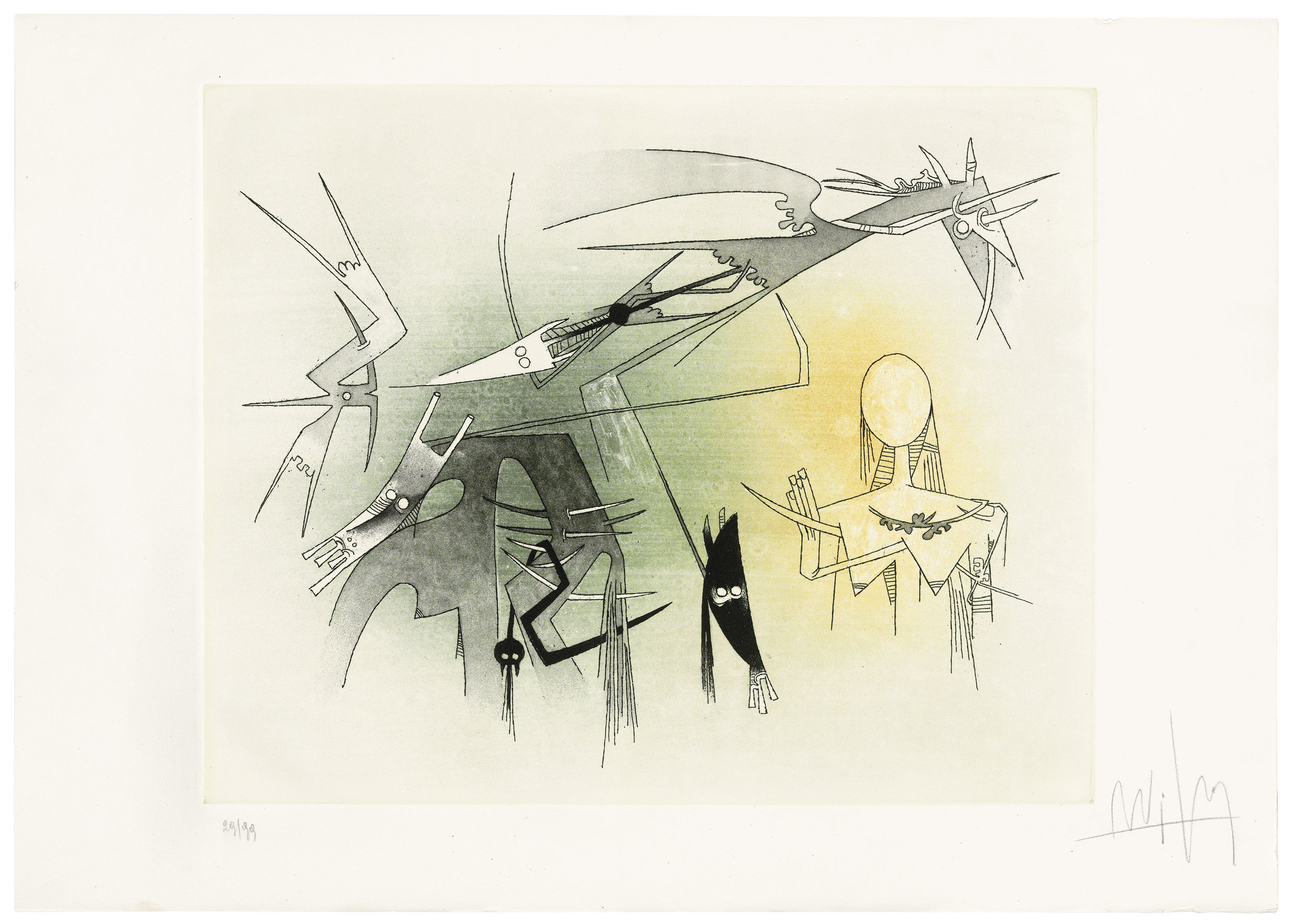 Wifredo Lam — Видимый Невидимый, изображение 4
