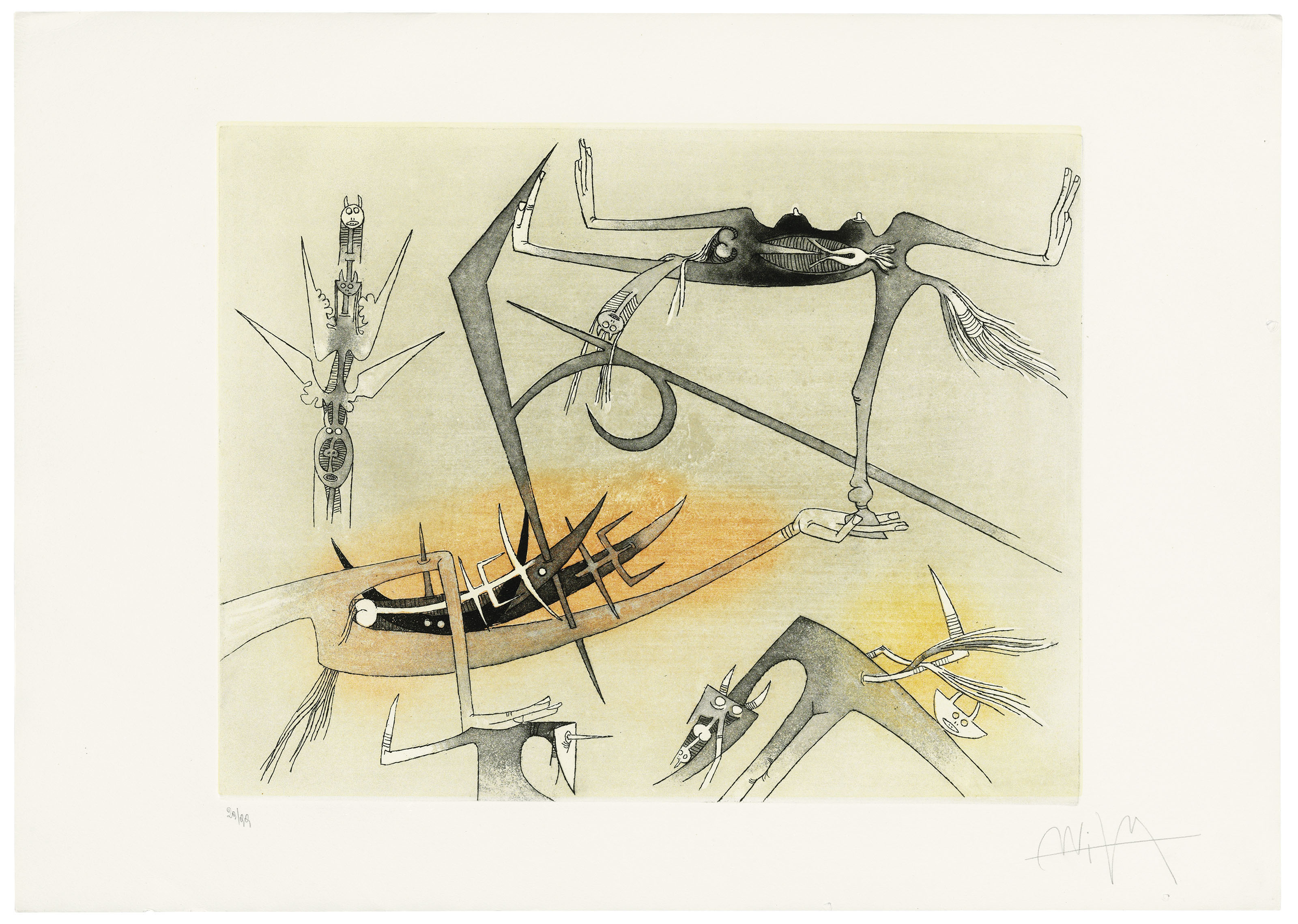 Wifredo Lam — Видимый Невидимый, изображение 8