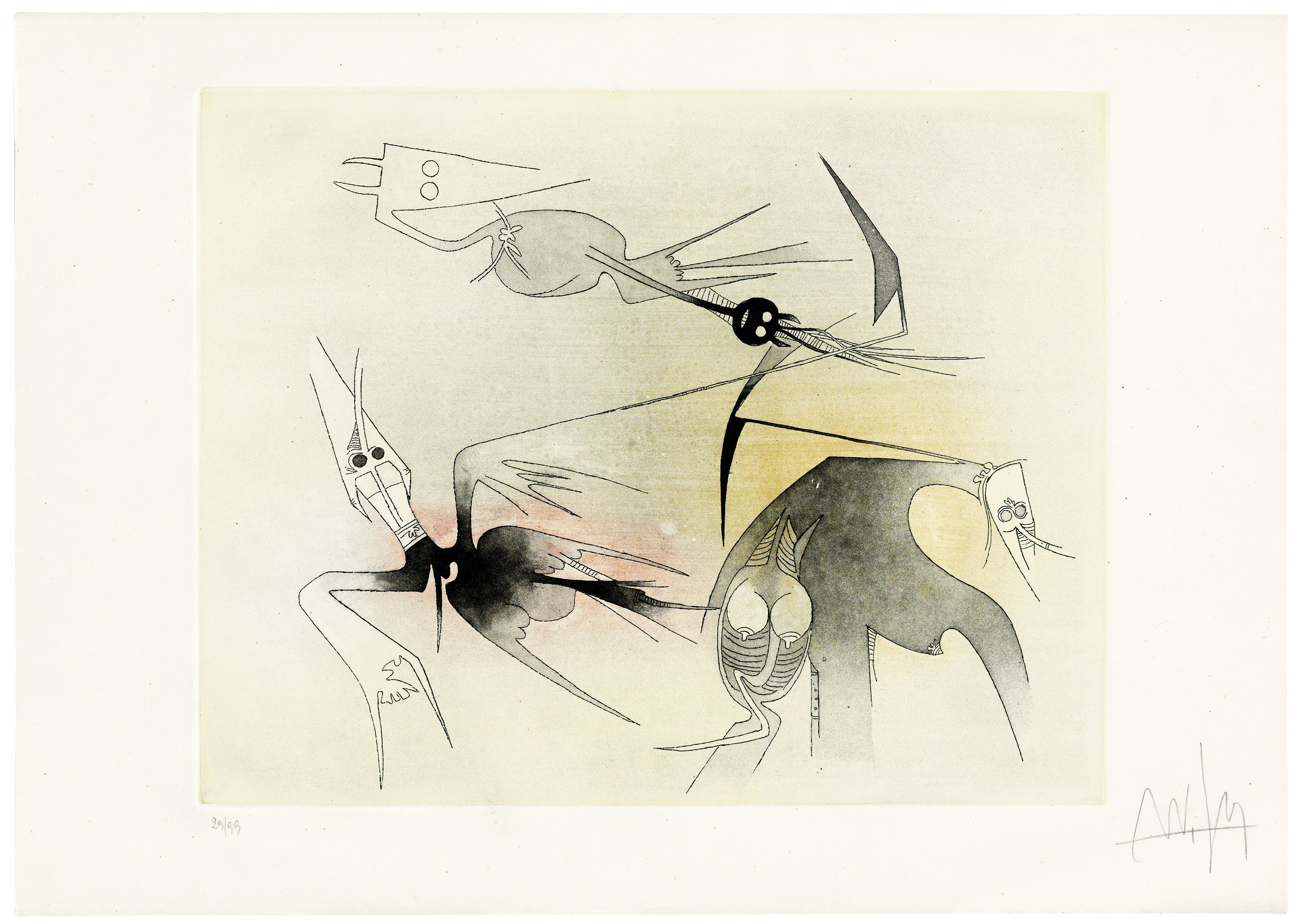 Wifredo Lam — Видимый Невидимый, изображение 9