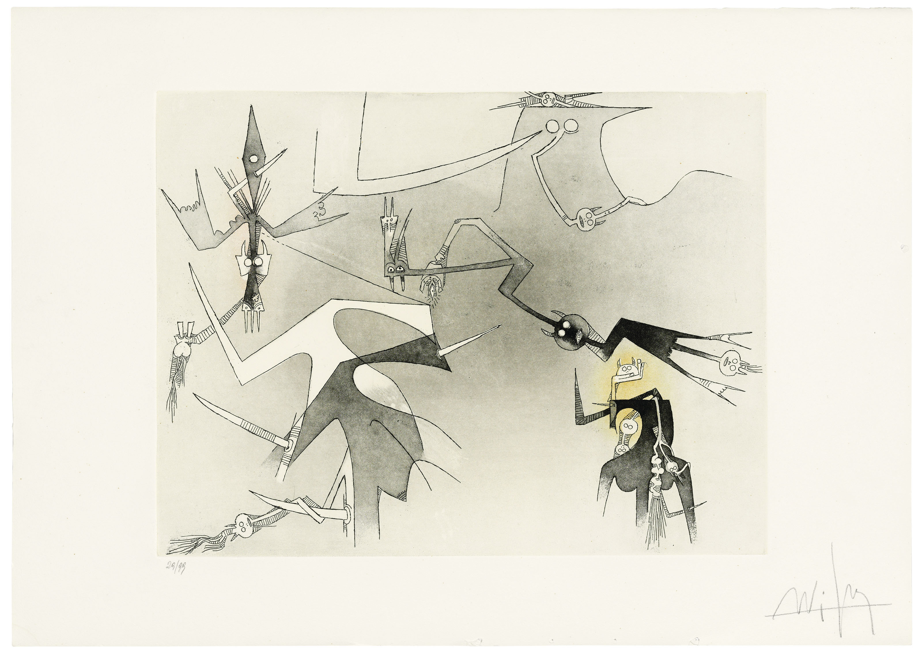 Wifredo Lam — Видимый Невидимый, изображение 10