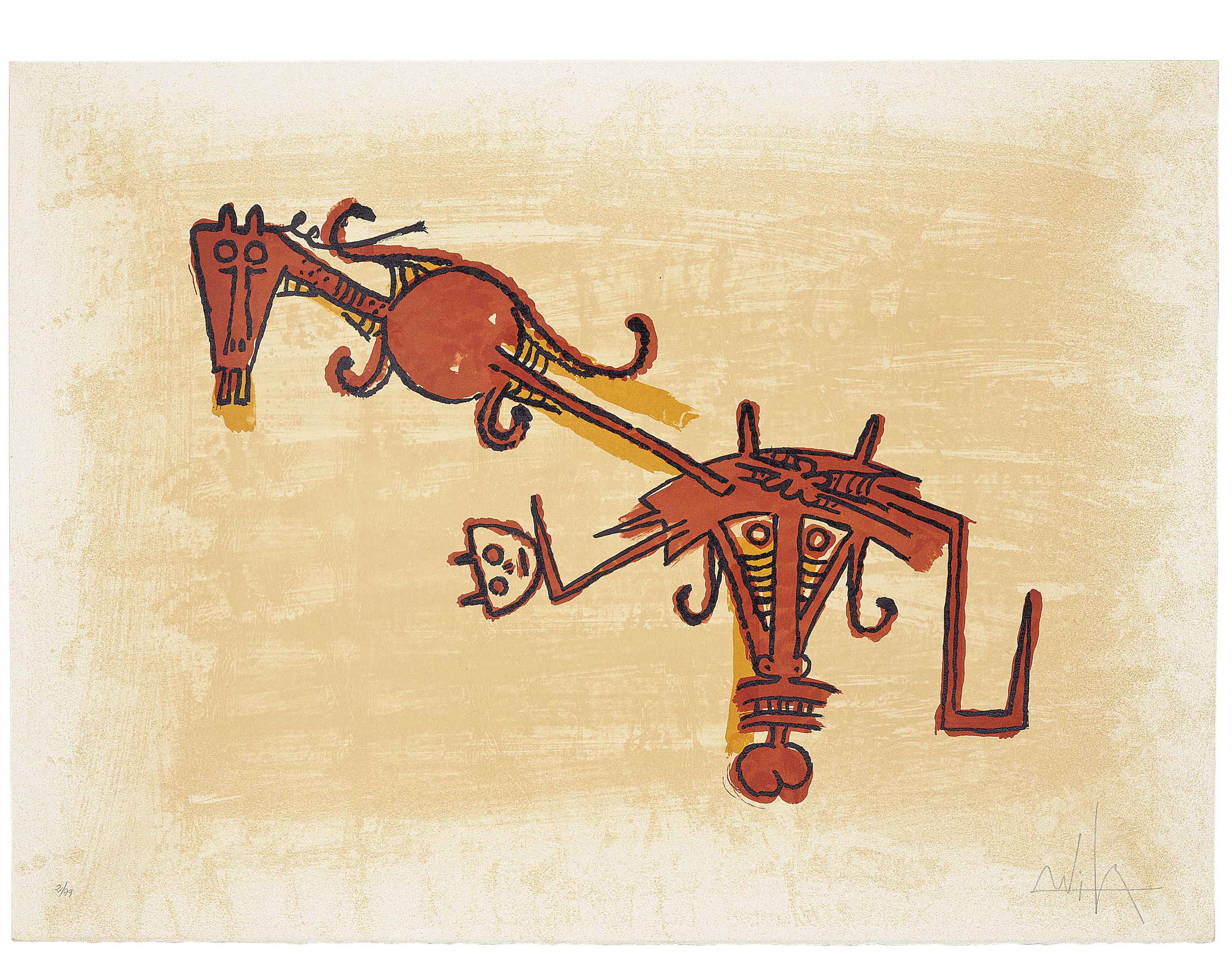 Wifredo Lam — Время, проведенное в мире фантазий, изображение 5
